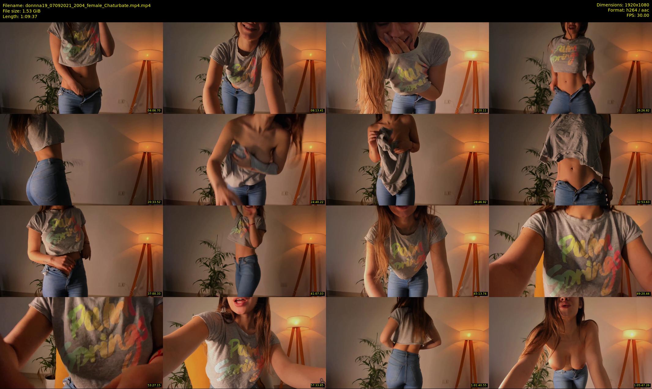 donnna19 — 70 minute Chaturbate female cam show recording, 1080p, Sep 7, 2021