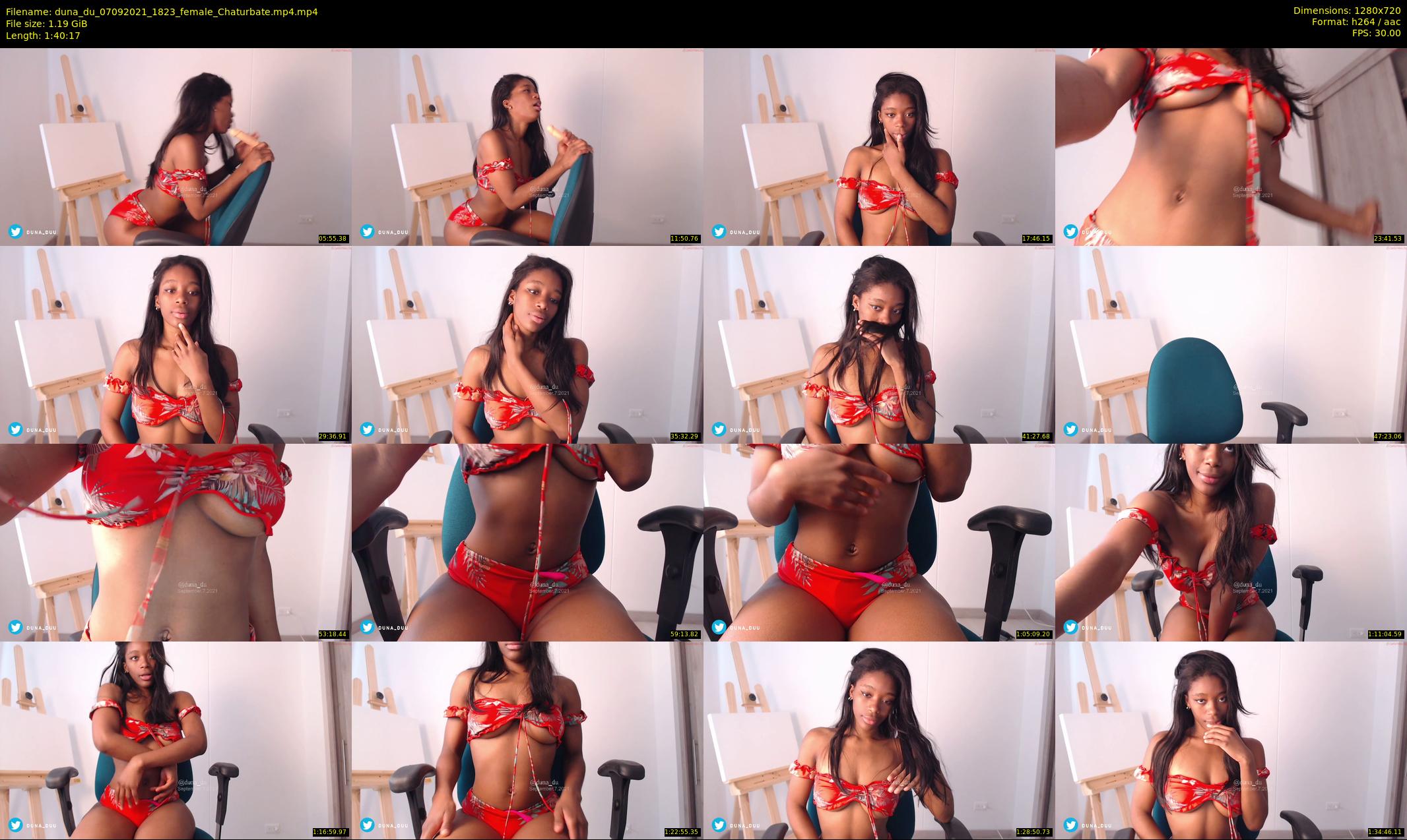 duna_du — 101 minute Chaturbate female cam show recording, 720p, Sep 7, 2021