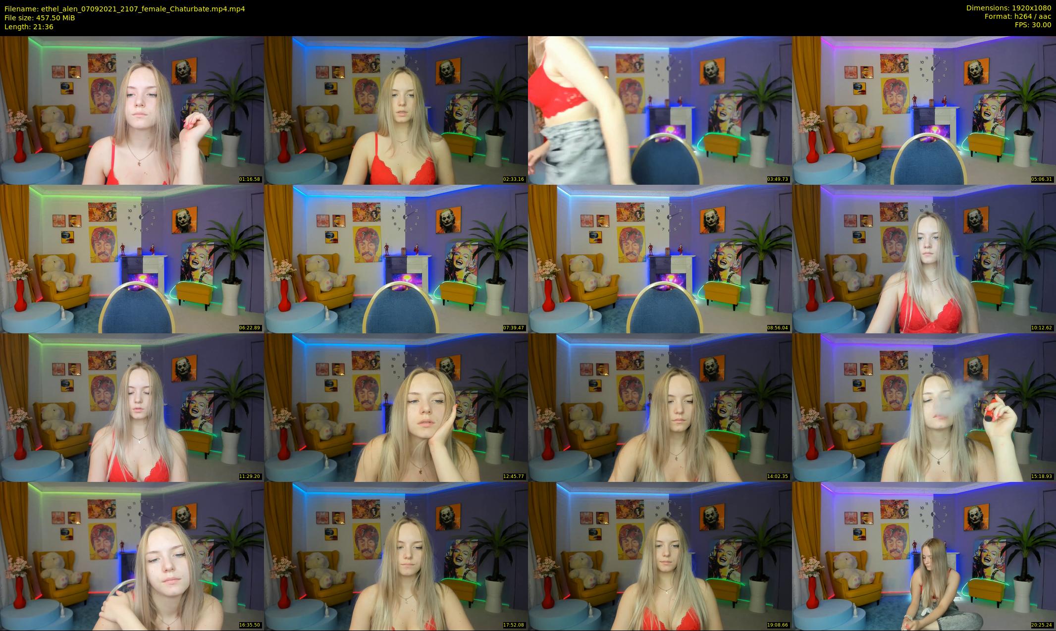 ethel_alen — 22 minute Chaturbate female cam show recording, 1080p, Sep 7, 2021