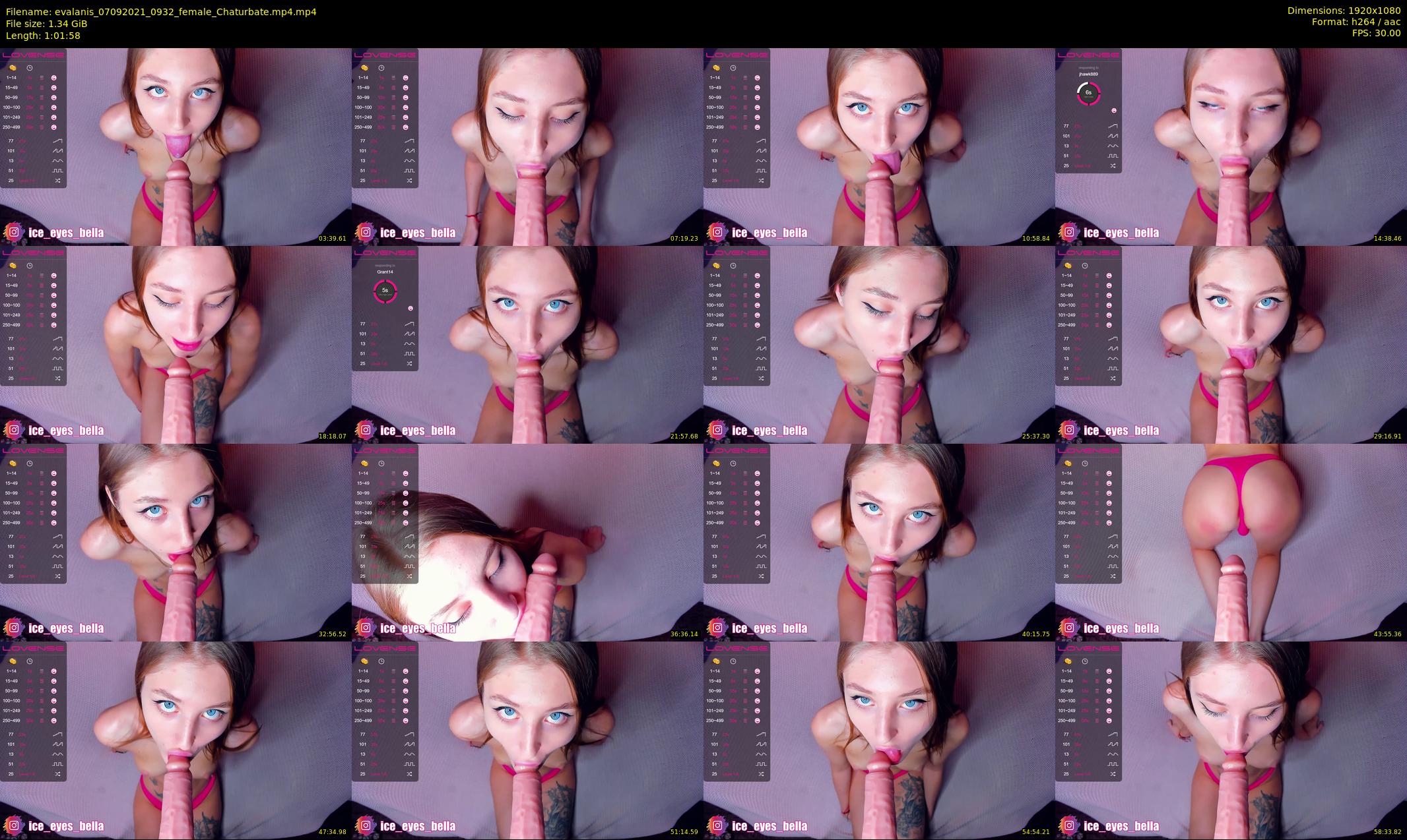 evalanis — 62 minute Chaturbate couple cam show recording, 1080p, Sep 7, 2021