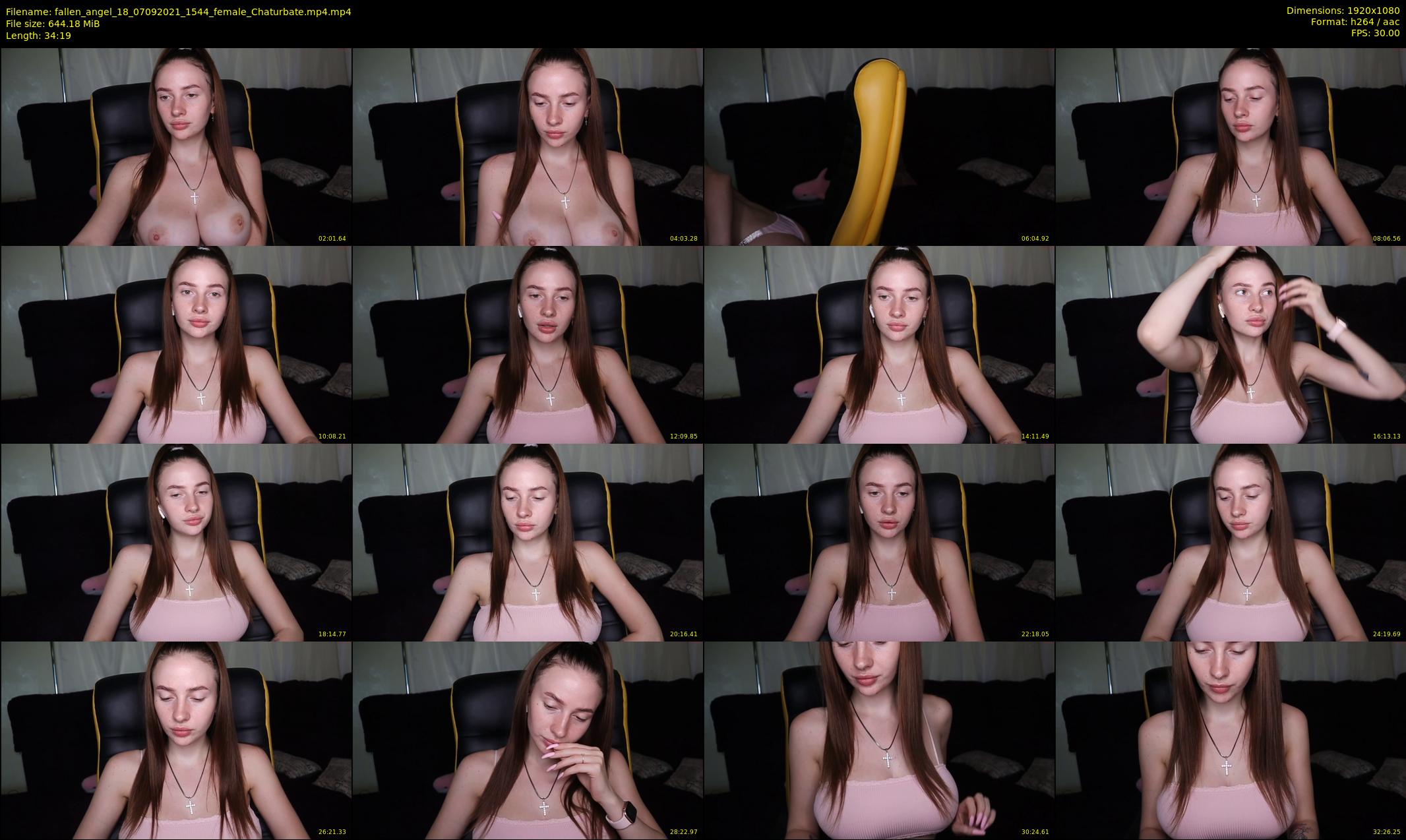 fallen_angel_18 — 35 minute Chaturbate female cam show recording, 1080p, Sep 7, 2021