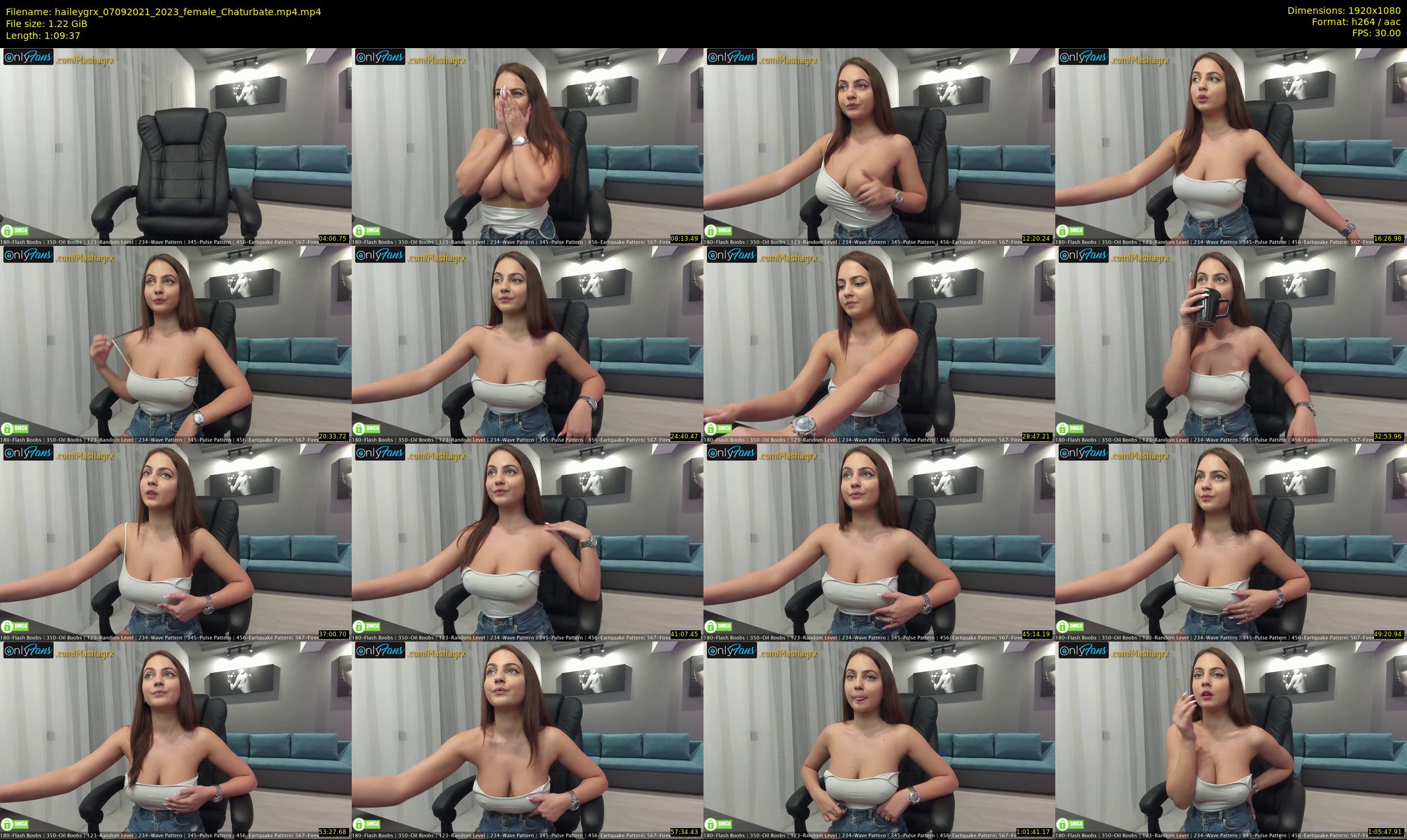 haileygrx — 70 minute Chaturbate female cam show recording, 1080p, Sep 7, 2021