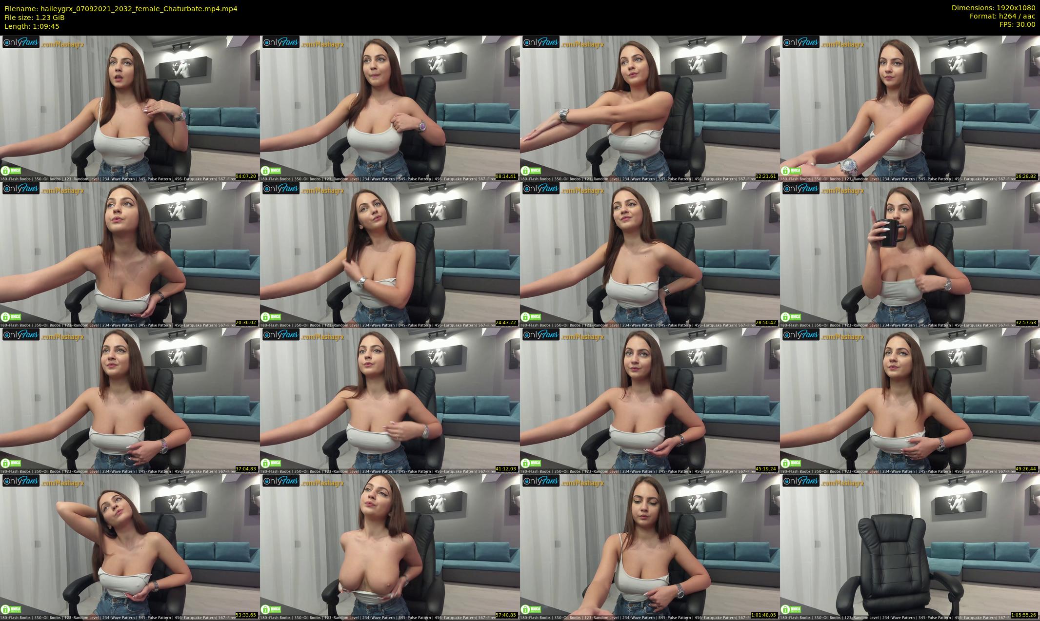 haileygrx — 70 minute Chaturbate female cam show recording, 1080p, Sep 7, 2021