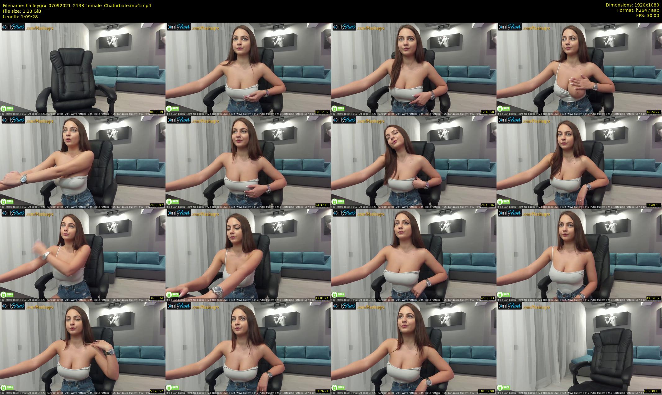 haileygrx — 70 minute Chaturbate female cam show recording, 1080p, Sep 7, 2021