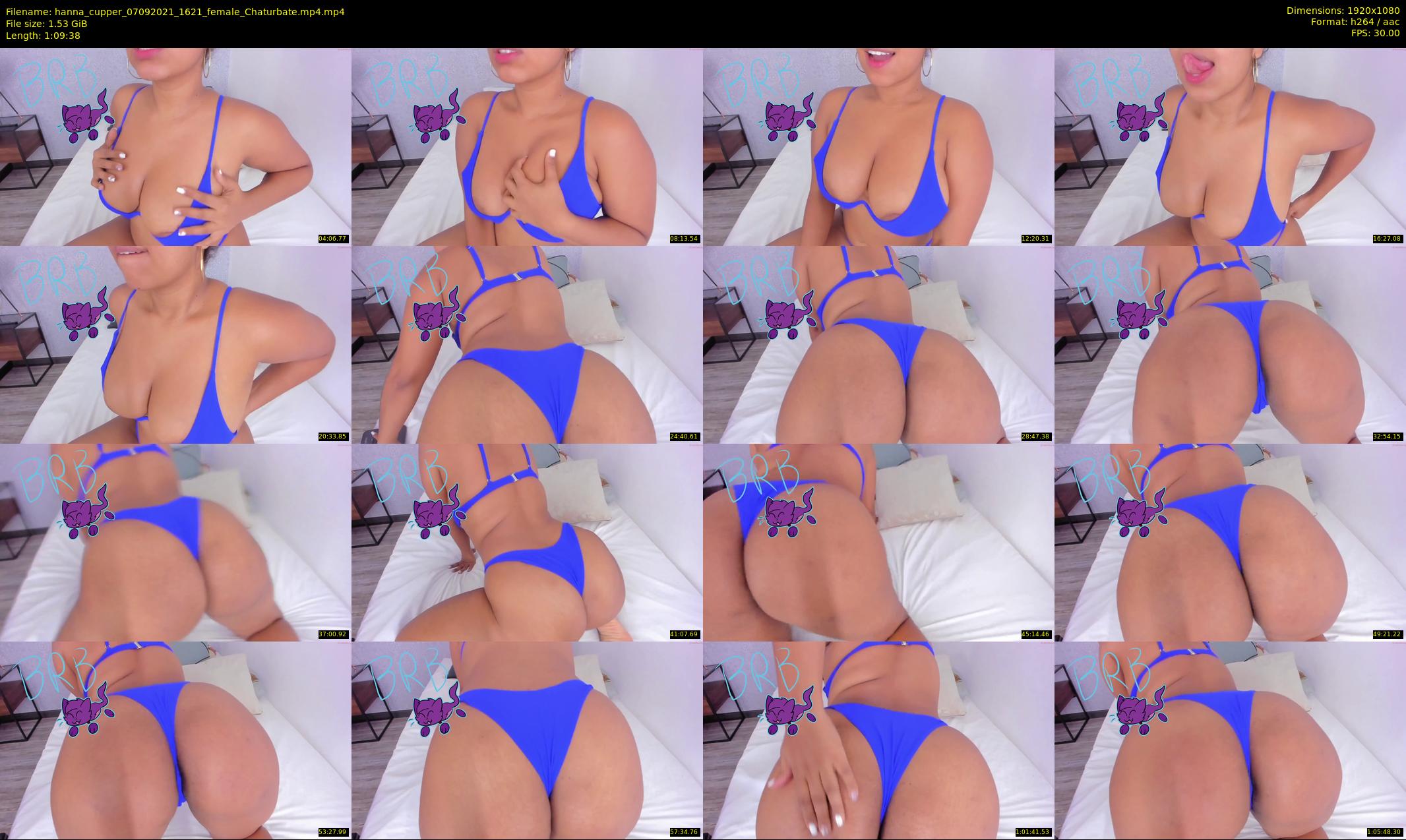 hanna_cupper — 70 minute Chaturbate female cam show recording, 1080p, Sep 7, 2021