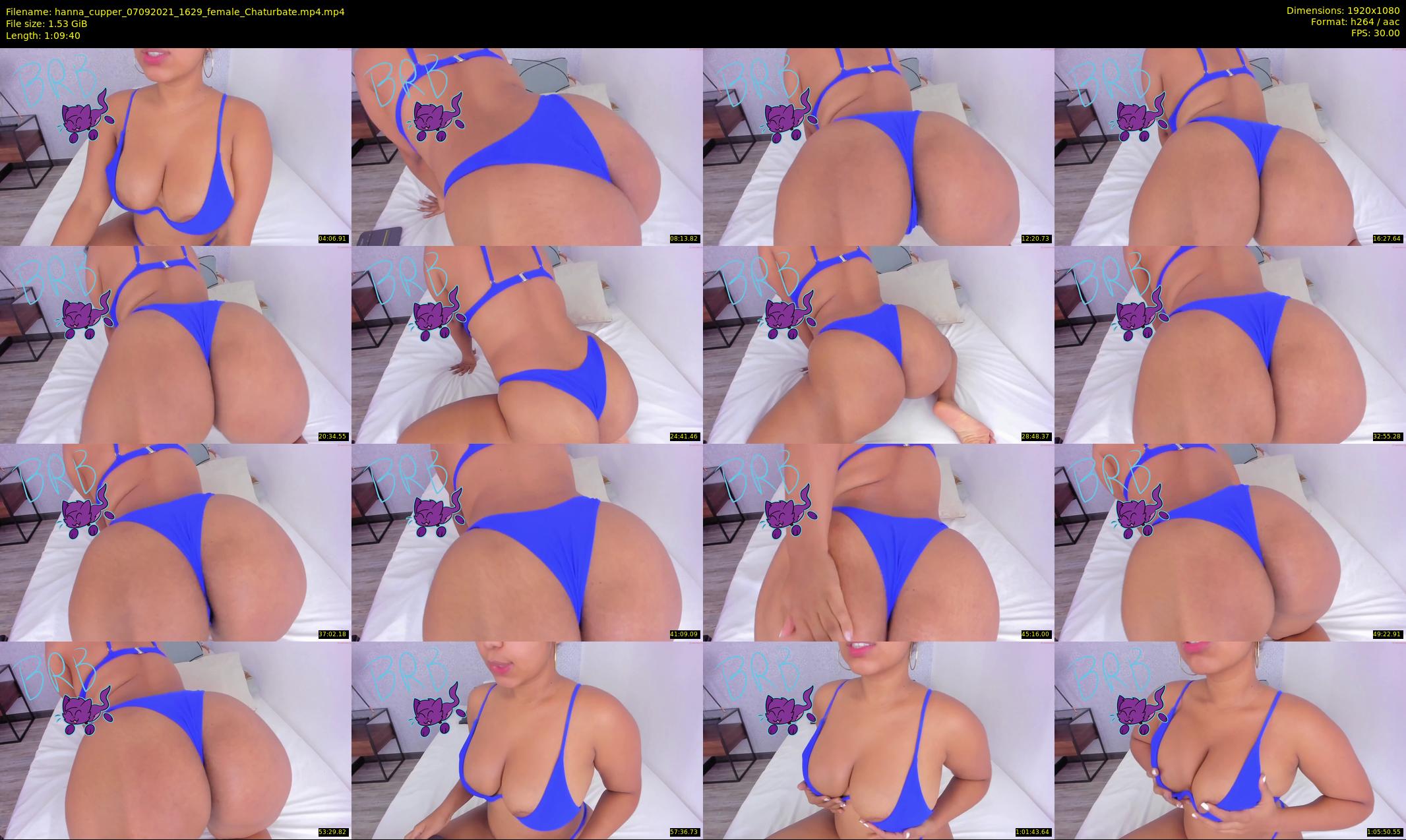 hanna_cupper — 70 minute Chaturbate female cam show recording, 1080p, Sep 7, 2021
