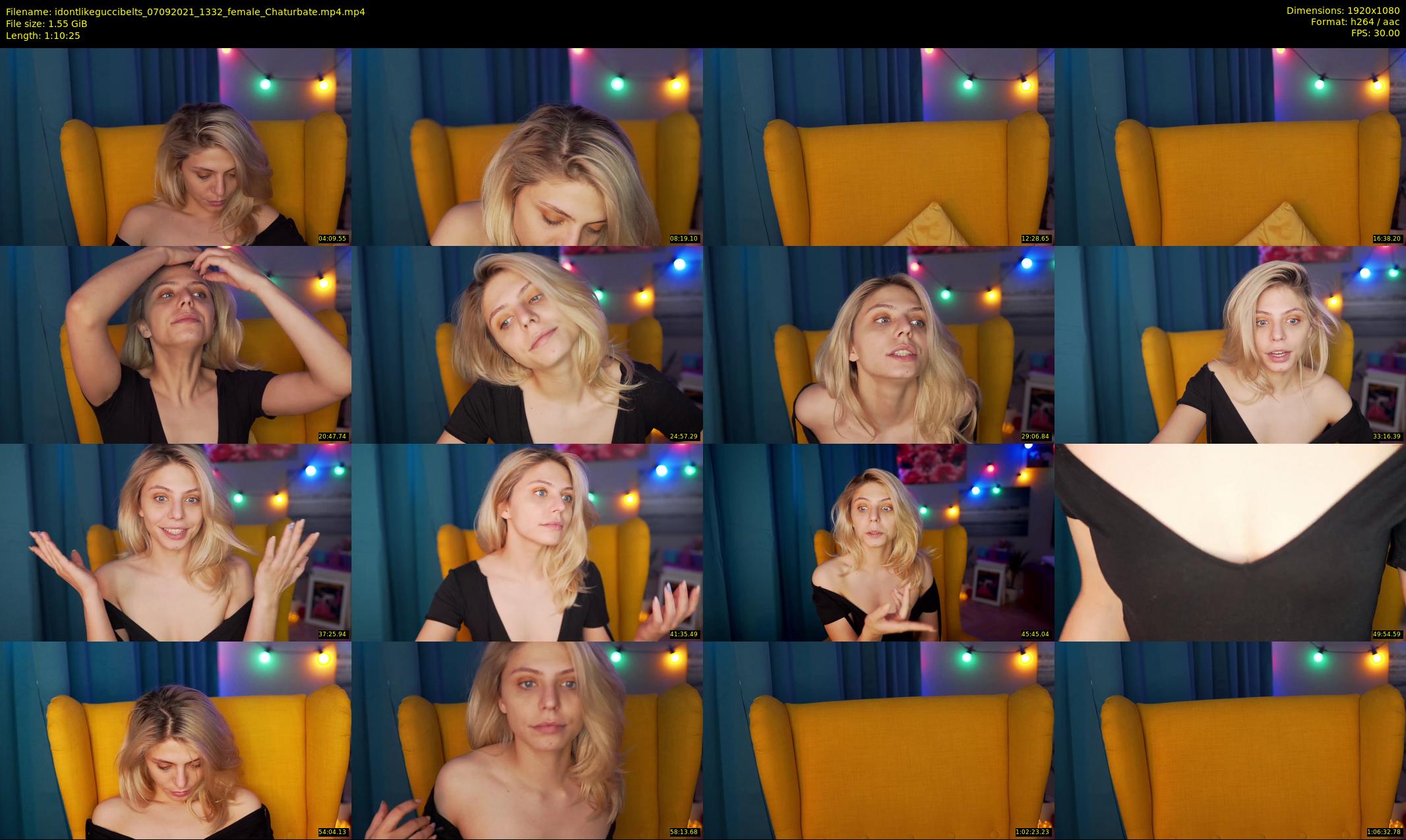 idontlikeguccibelts — 71 minute Chaturbate female cam show recording, 1080p, Sep 7, 2021