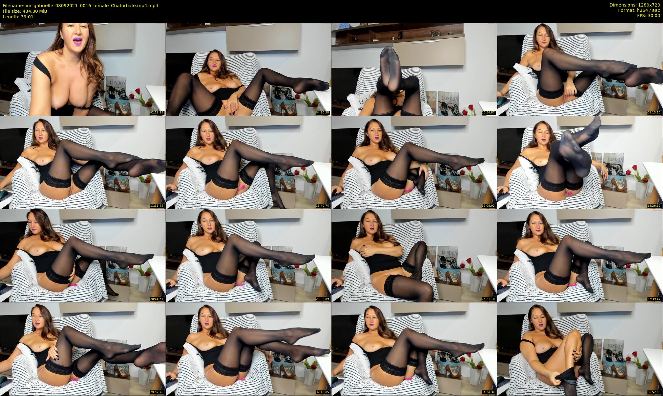 im_gabrielle — 40 minute Chaturbate female cam show recording, 720p, Sep 8, 2021