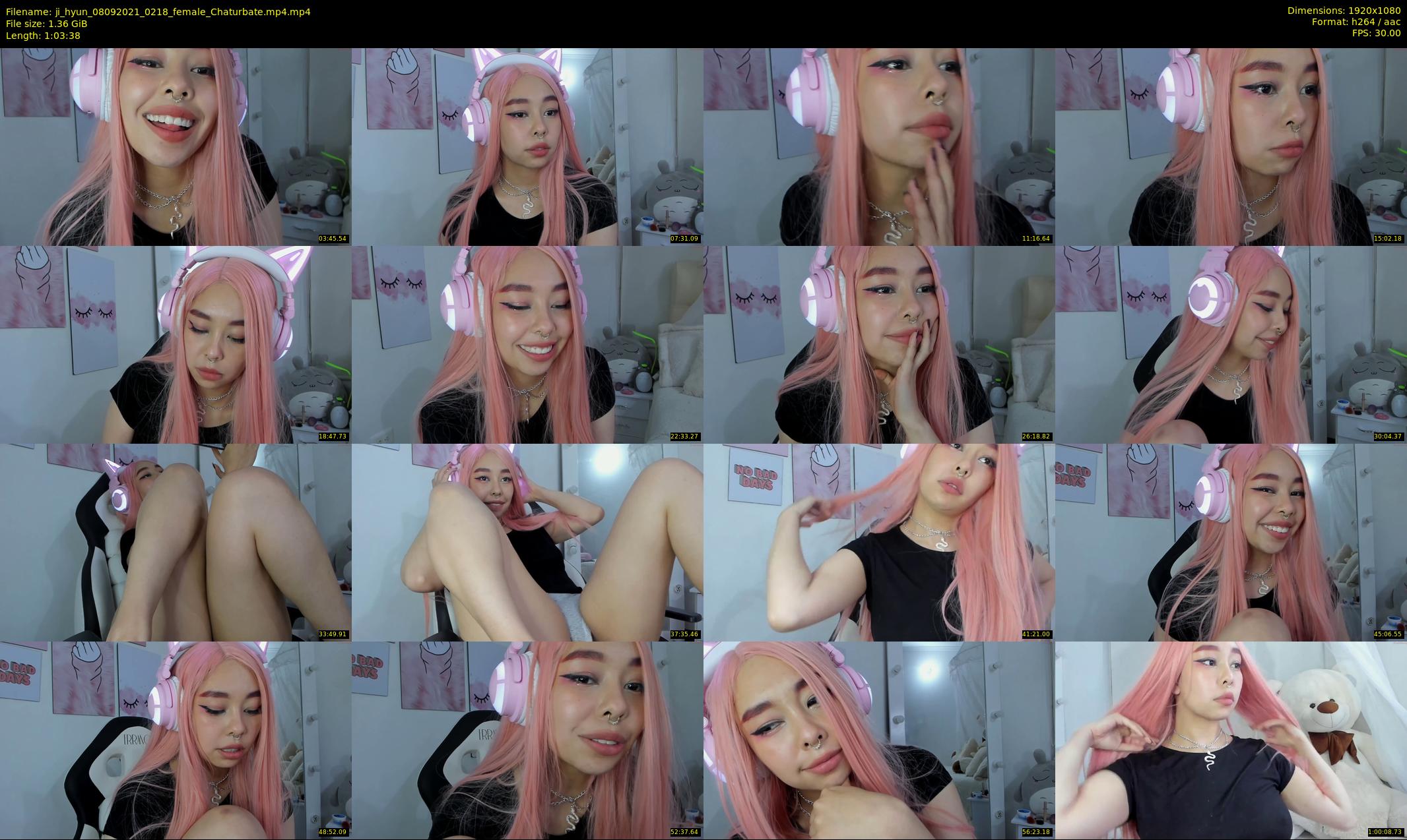 ji_hyun — 64 minute Chaturbate female cam show recording, 1080p, Sep 8, 2021