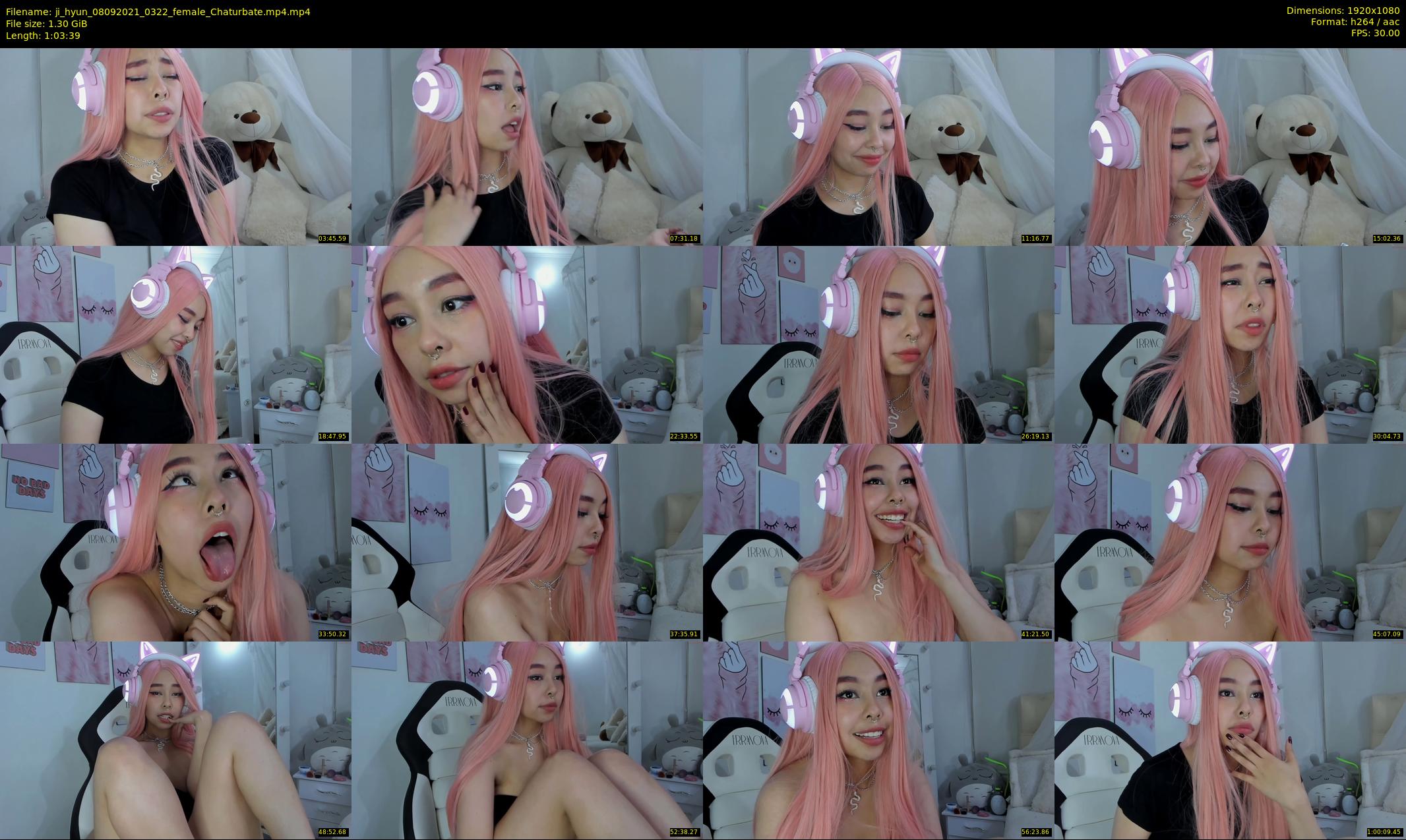 ji_hyun — 64 minute Chaturbate female cam show recording, 1080p, Sep 8, 2021