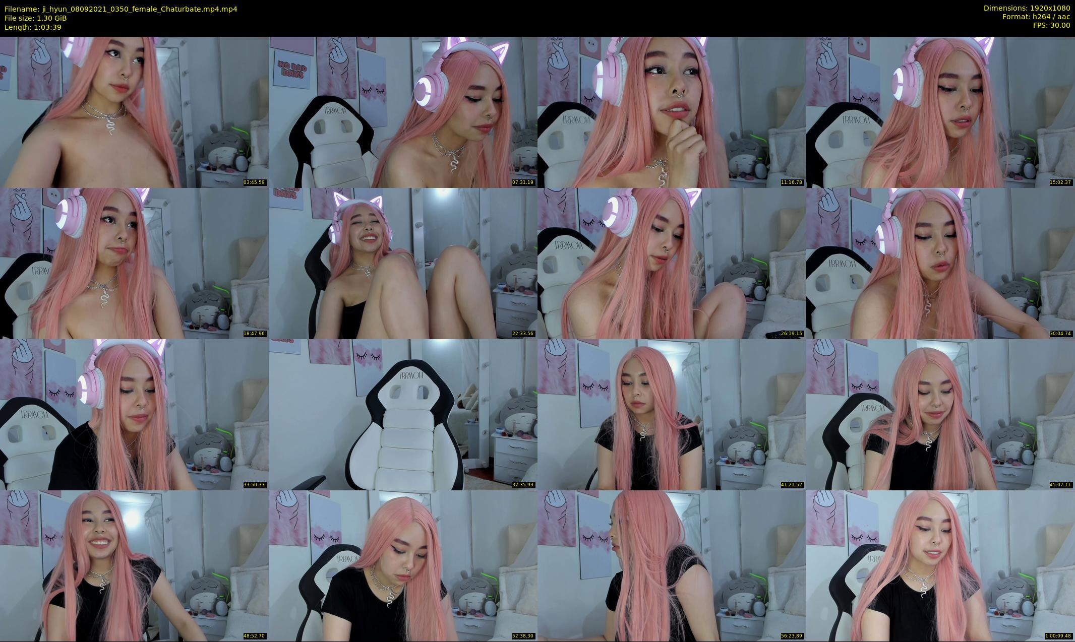 ji_hyun — 64 minute Chaturbate female cam show recording, 1080p, Sep 8, 2021