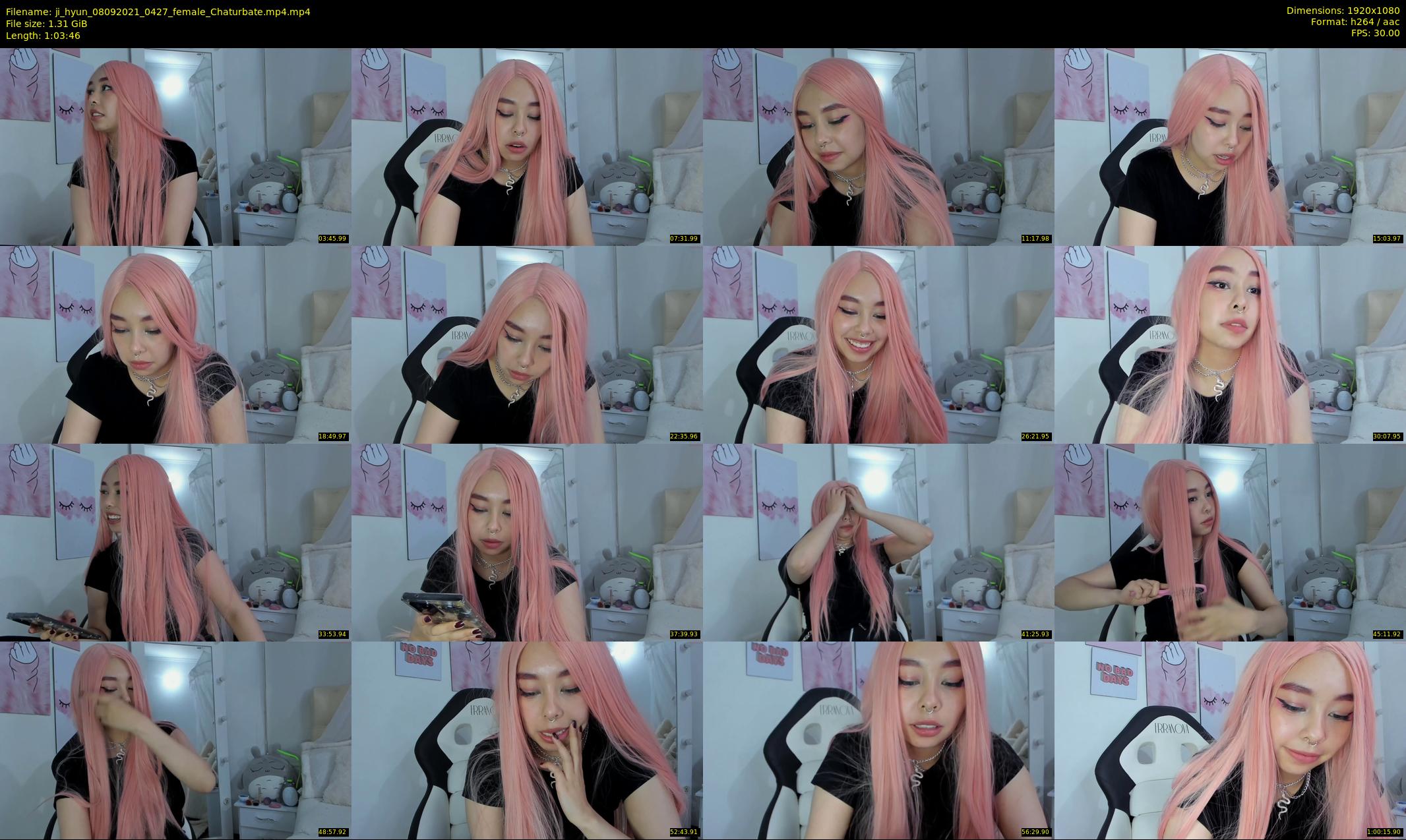 ji_hyun — 64 minute Chaturbate female cam show recording, 1080p, Sep 8, 2021