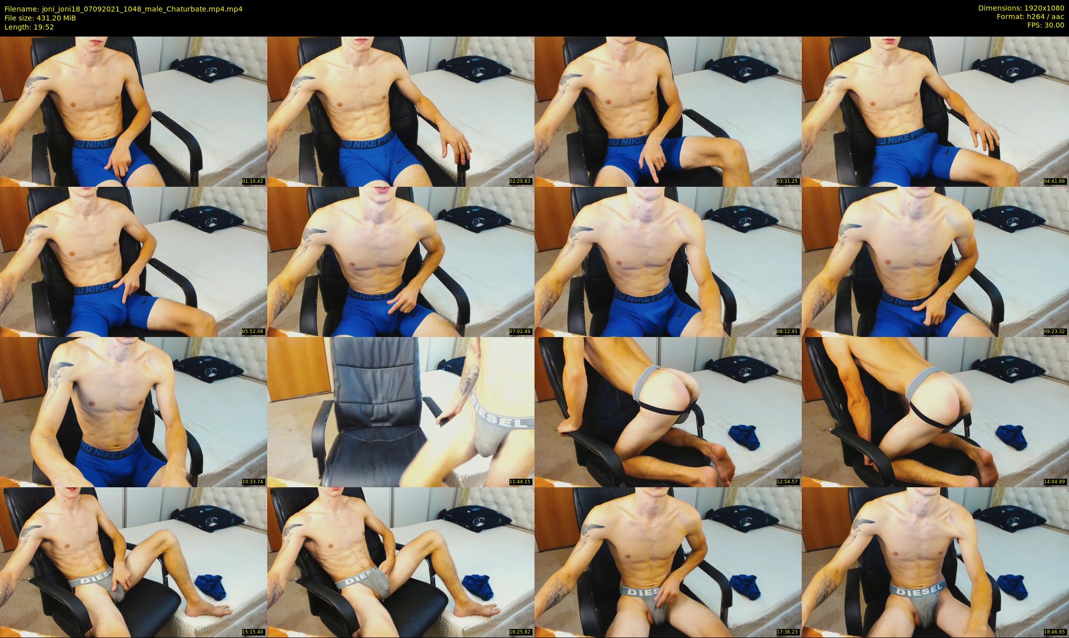 joni_joni18 — 20 minute Chaturbate male cam show recording, 1080p, Sep 7, 2021