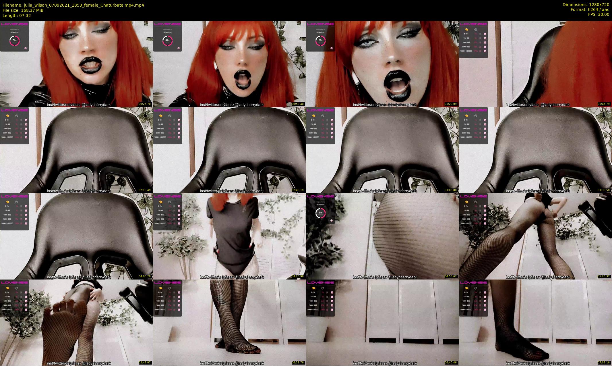 julia_wilson — 8 minute Chaturbate female cam show recording, 720p, Sep 7, 2021