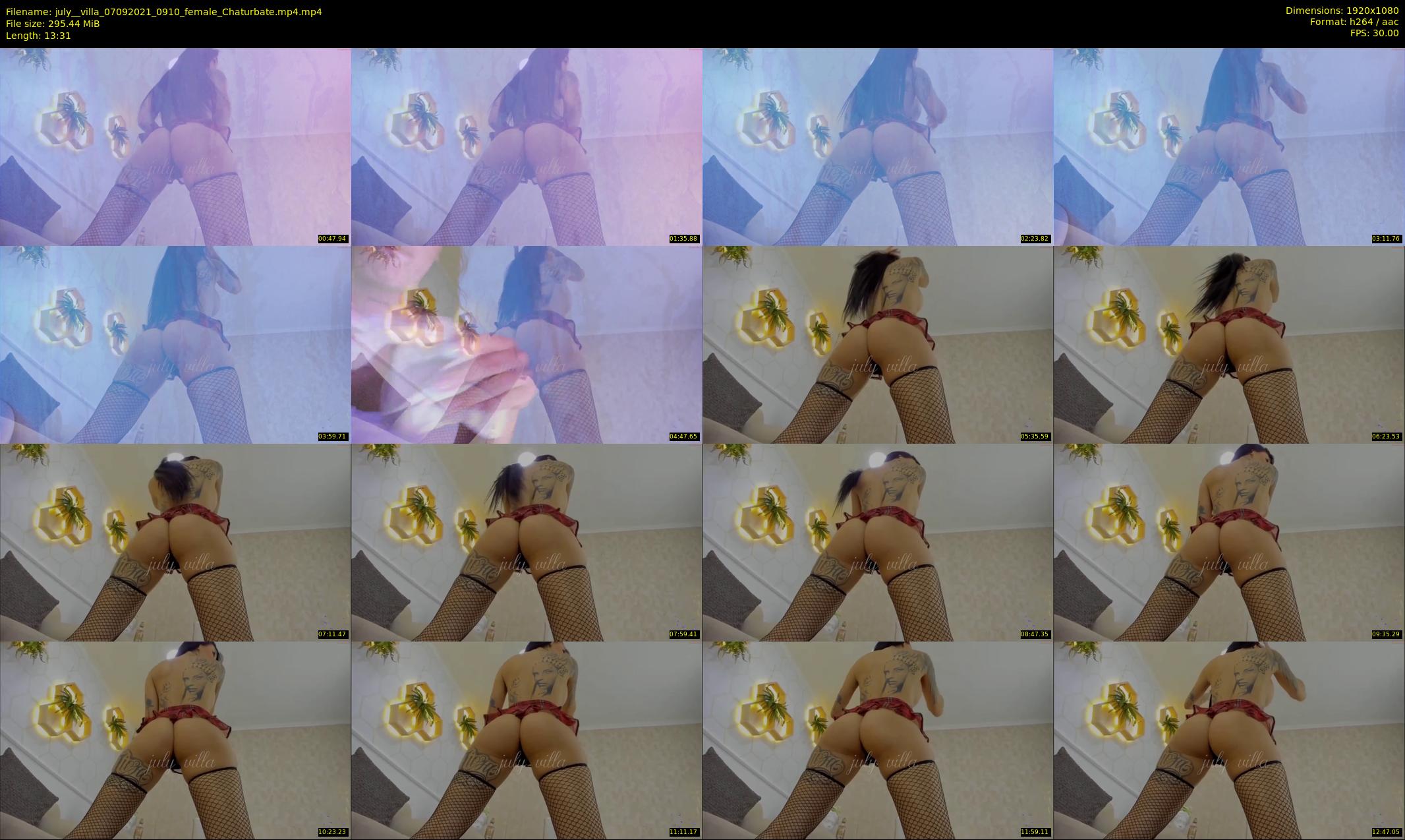 july__villa — 14 minute Chaturbate female cam show recording, 1080p, Sep 7, 2021