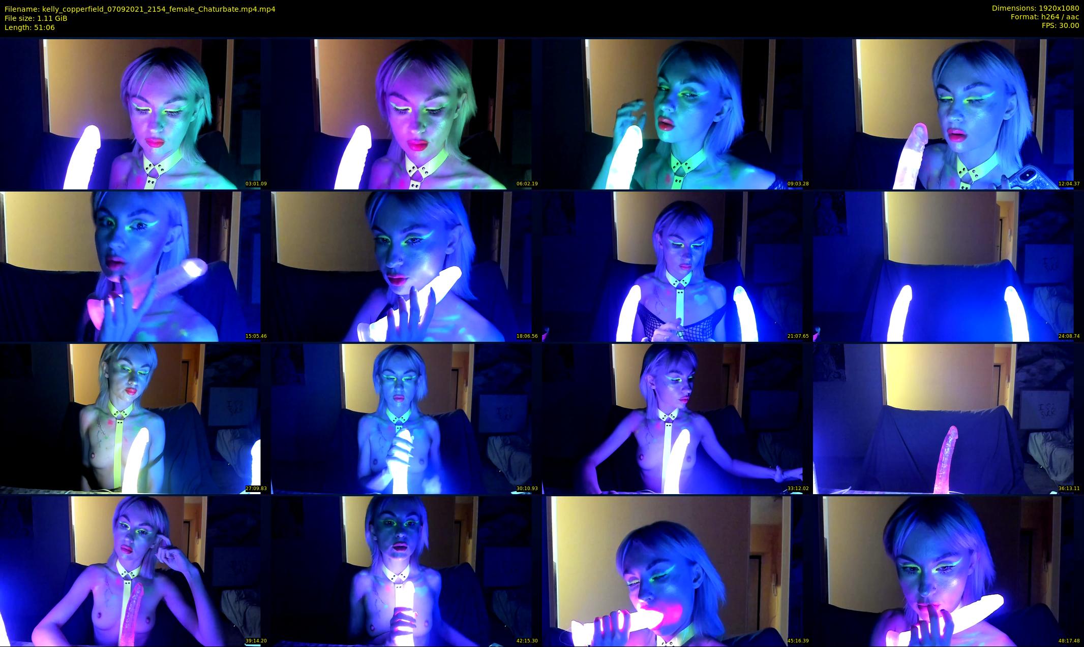 kelly_copperfield — 52 minute Chaturbate female cam show recording, 1080p, Sep 7, 2021