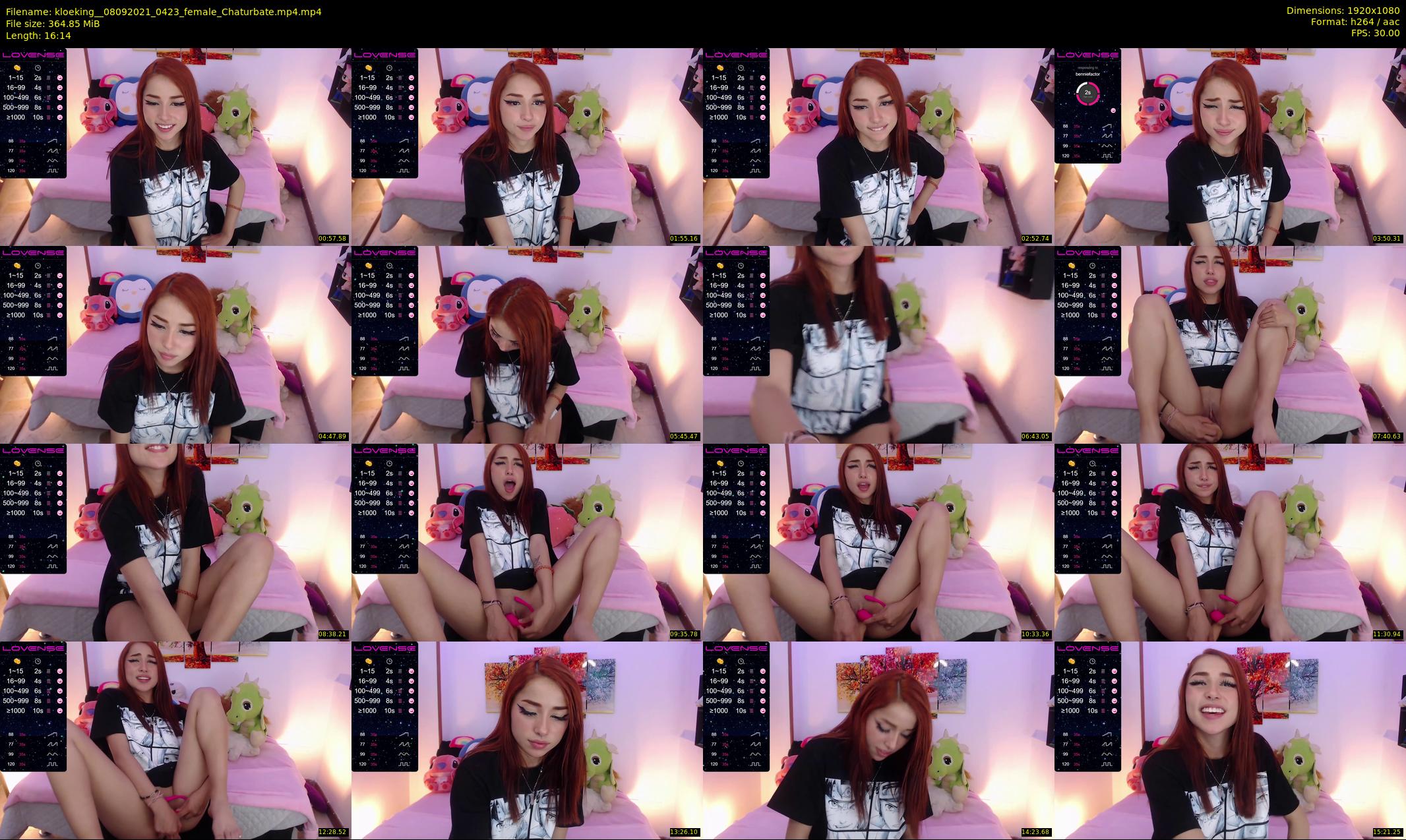 kloeking_ — 17 minute Chaturbate female cam show recording, 1080p, Sep 8, 2021