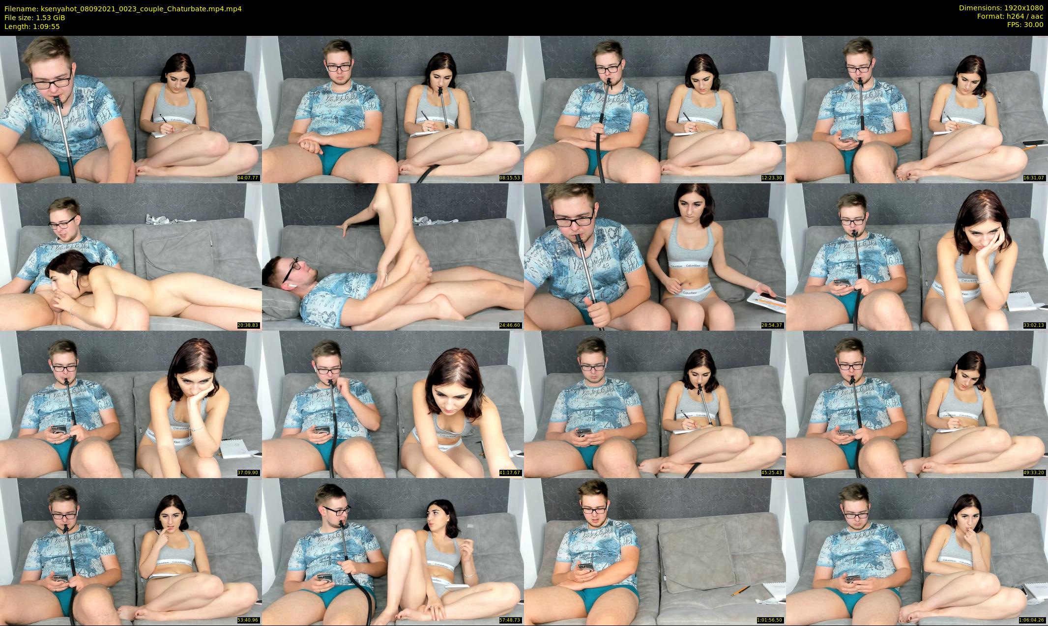 ksenyahot — 70 minute Chaturbate couple cam show recording, 1080p, Sep 8, 2021