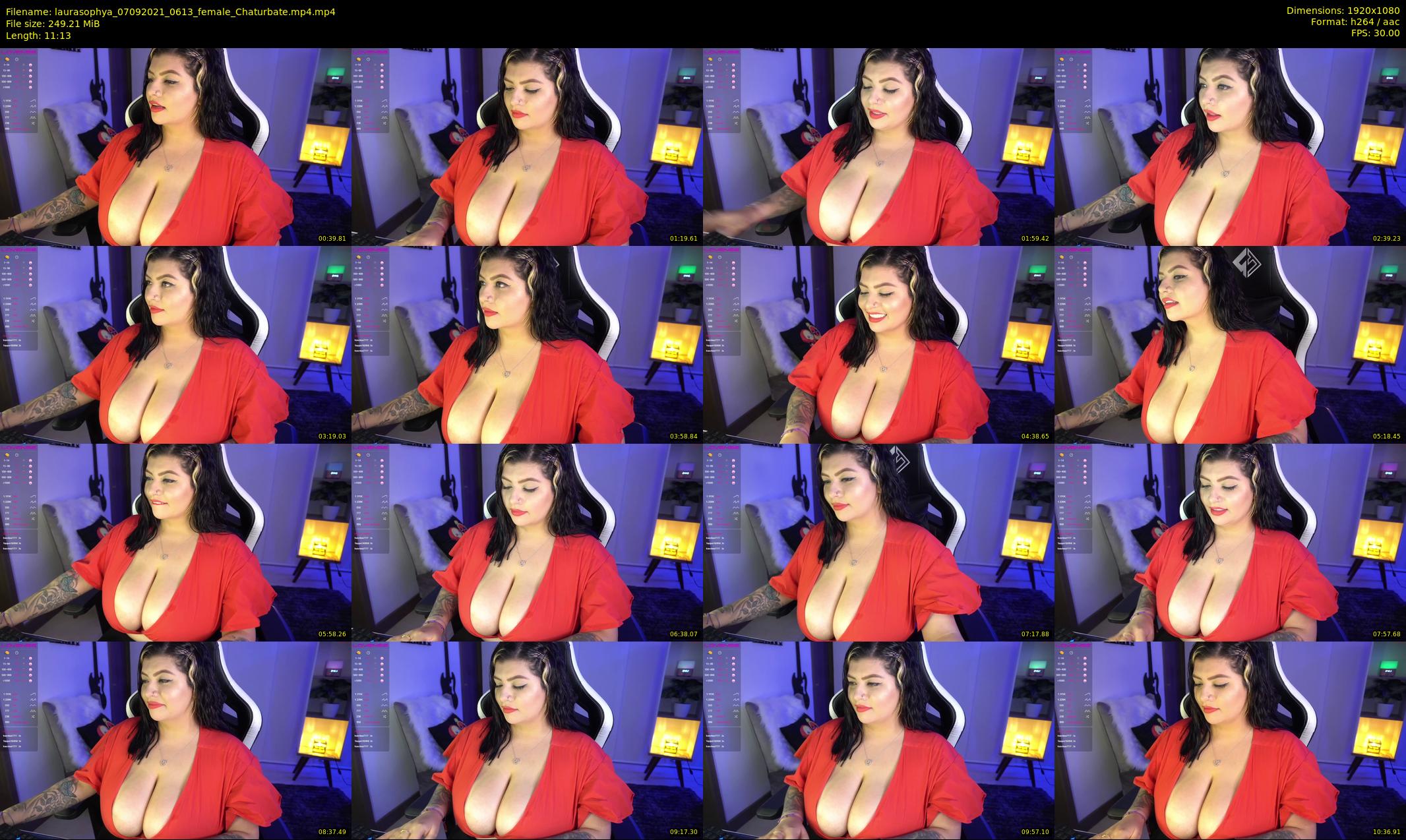 laurasophya — 12 minute Chaturbate female cam show recording, 1080p, Sep 7, 2021