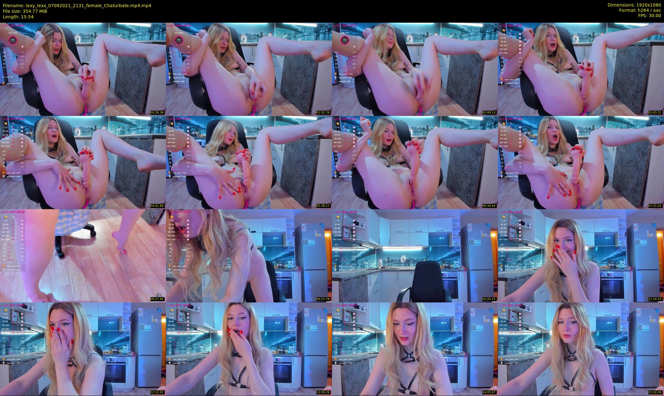 lexy_lexx — 16 minute Chaturbate female cam show recording, 1080p, Sep 7, 2021
