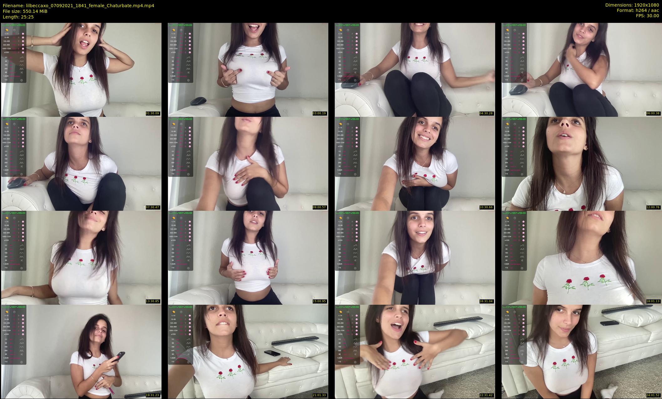 lilbeccaxo — 26 minute Chaturbate female cam show recording, 1080p, Sep 7, 2021