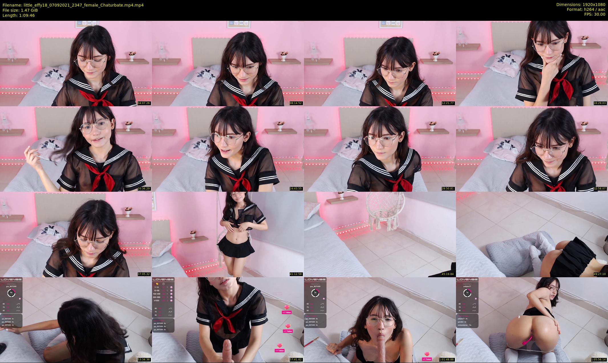 little_effy18 — 70 minute Chaturbate female cam show recording, 1080p, Sep 7, 2021