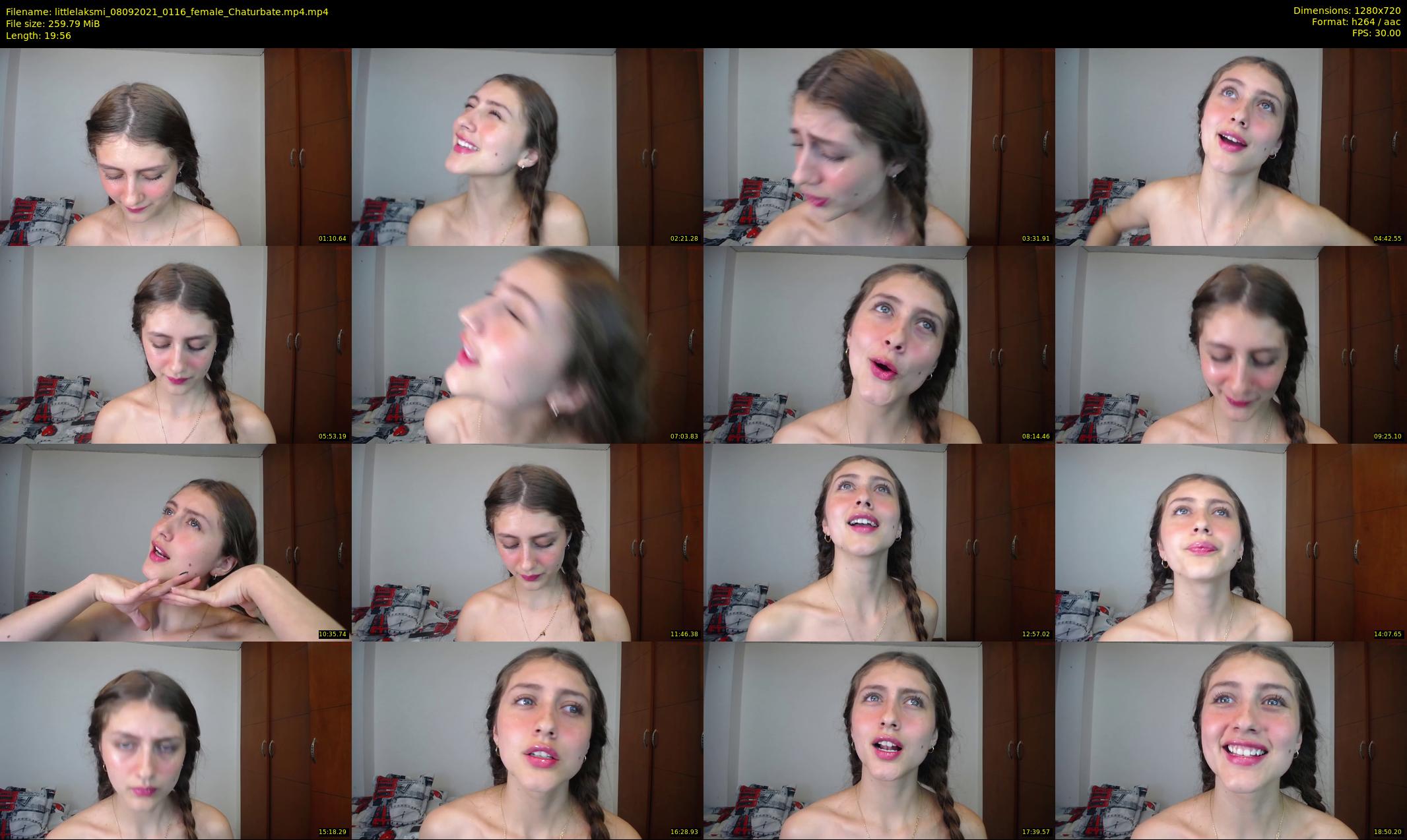littlelaksmi — 20 minute Chaturbate female cam show recording, 720p, Sep 8, 2021