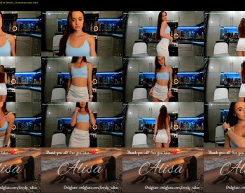 lovely__alisa — 16 minute Chaturbate female cam show recording, 1080p, Sep 7, 2021