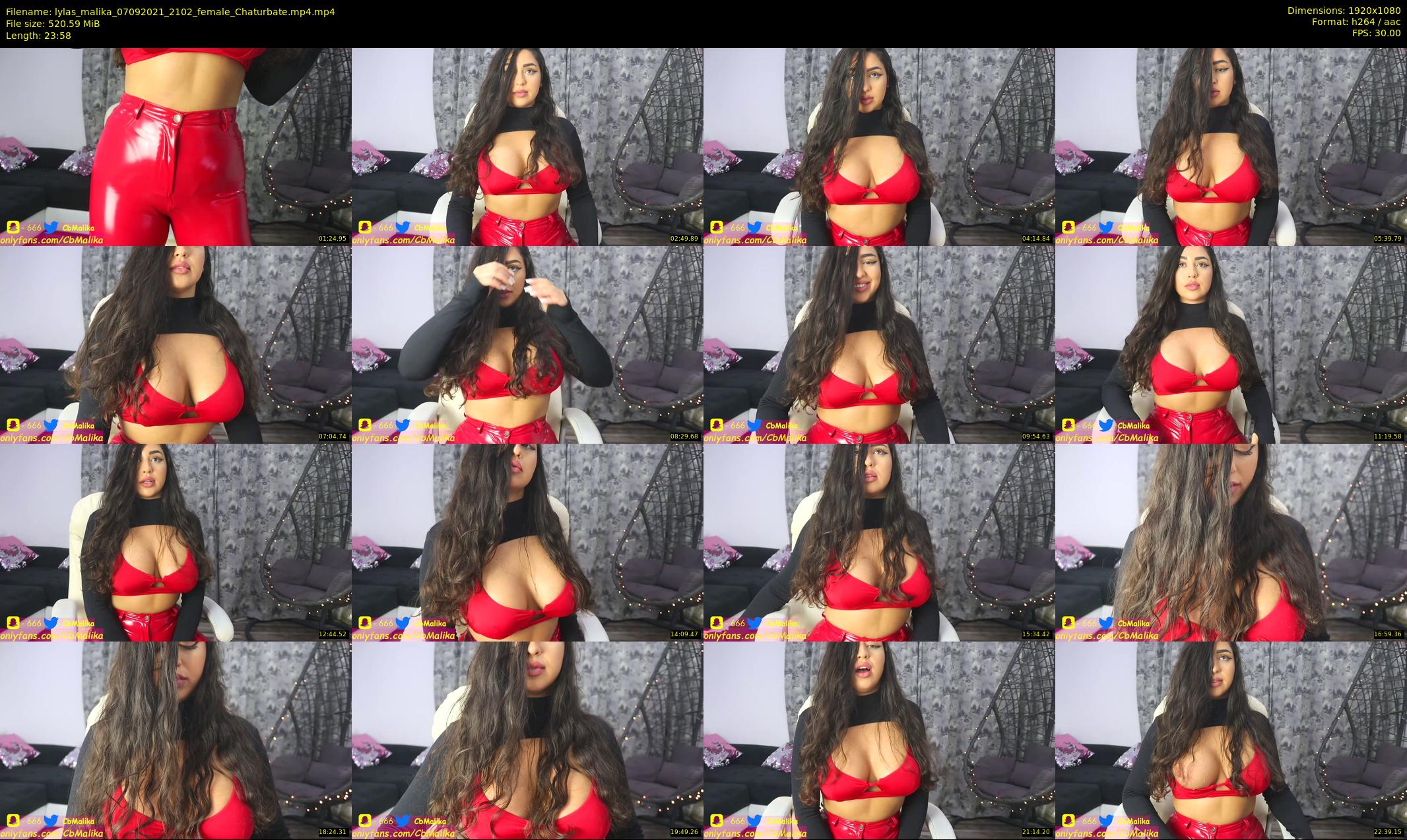 lylas_malika — 24 minute Chaturbate female cam show recording, 1080p, Sep 7, 2021
