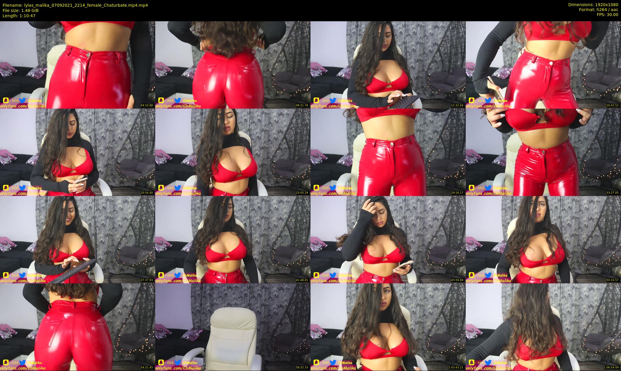 lylas_malika — 71 minute Chaturbate female cam show recording, 1080p, Sep 7, 2021