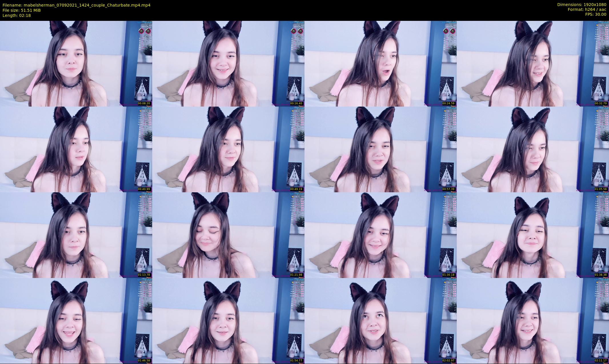 mabelsherman — 3 minute Chaturbate couple cam show recording, 1080p, Sep 7, 2021