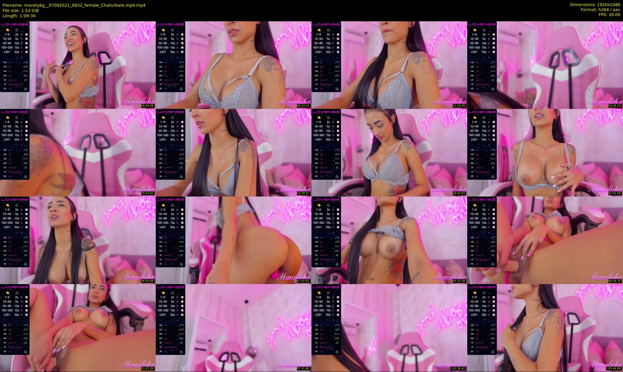 manelykg_ — 70 minute Chaturbate female cam show recording, 1080p, Sep 7, 2021