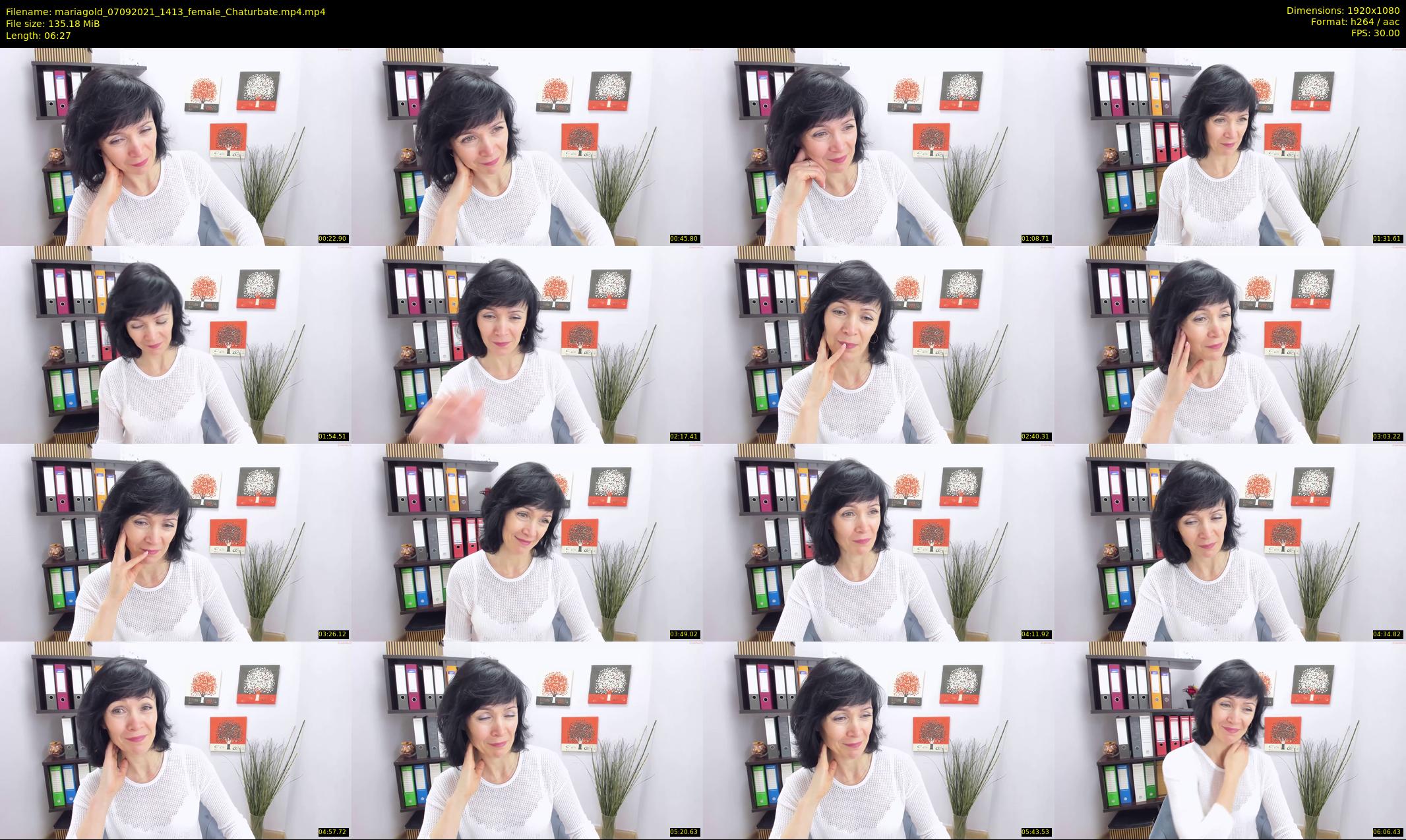 mariagold — 7 minute Chaturbate female cam show recording, 1080p, Sep 7, 2021