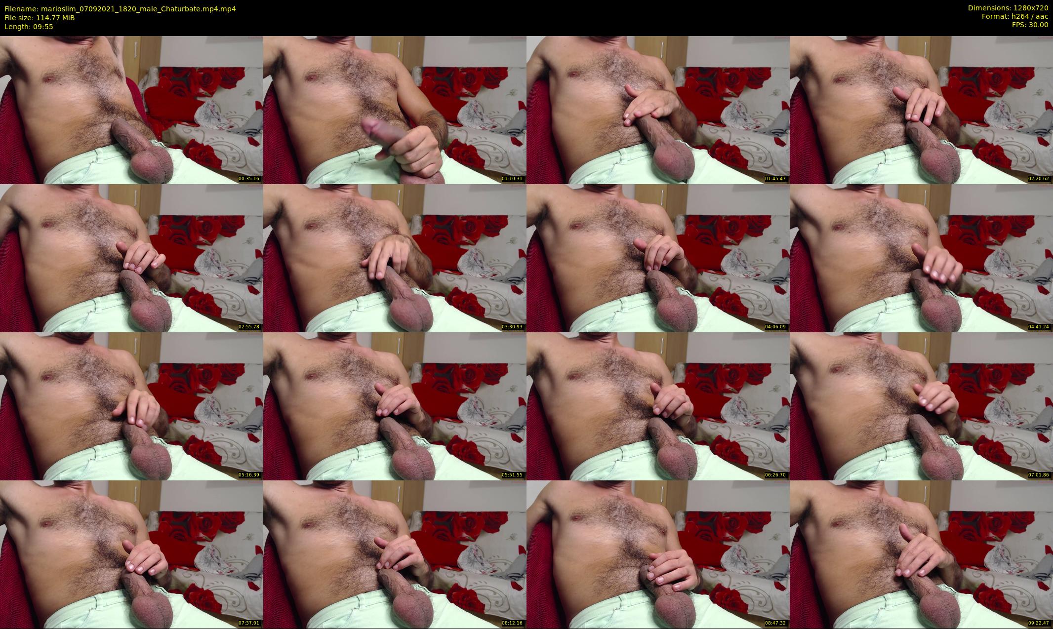 marioslim — 10 minute Chaturbate male cam show recording, 720p, Sep 7, 2021
