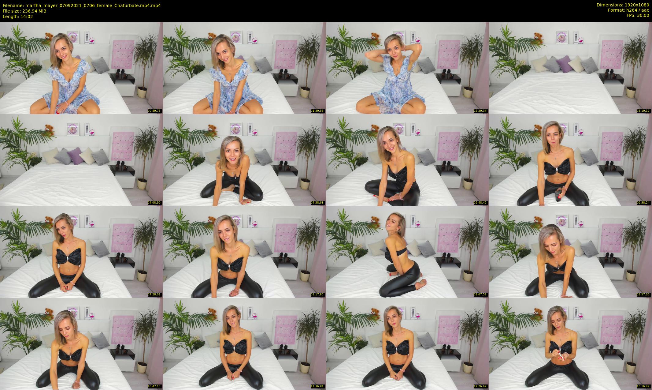 martha_mayer — 15 minute Chaturbate female cam show recording, 1080p, Sep 7, 2021