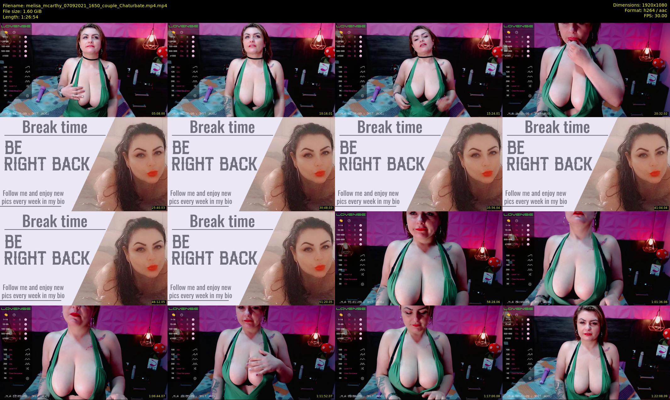 melisa_mcarthy — 87 minute Chaturbate couple cam show recording, 1080p, Sep 7, 2021
