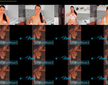 milabritton1 — 29 minute Chaturbate female cam show recording, 720p, Sep 7, 2021
