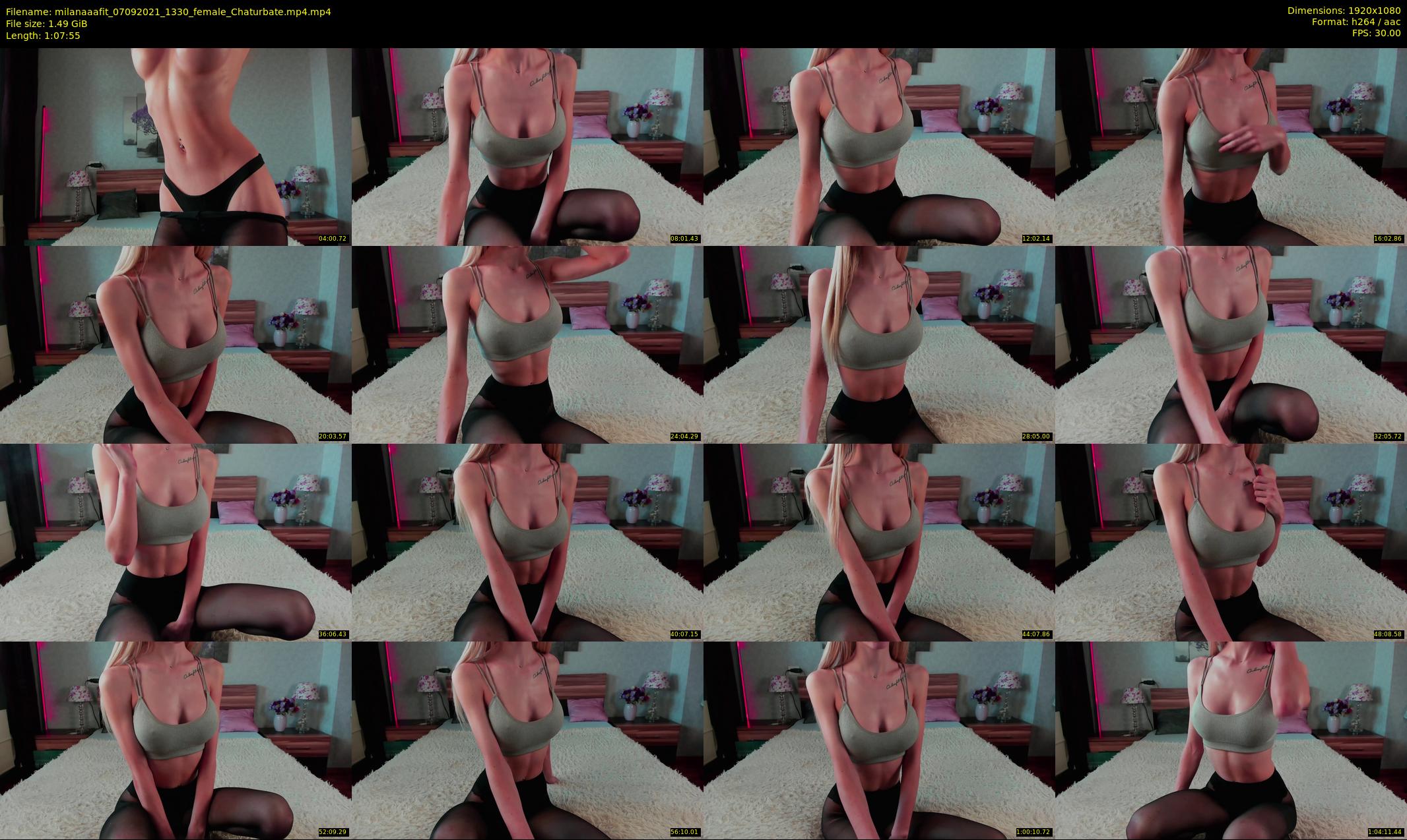 milanaaafit — 68 minute Chaturbate couple cam show recording, 1080p, Sep 7, 2021