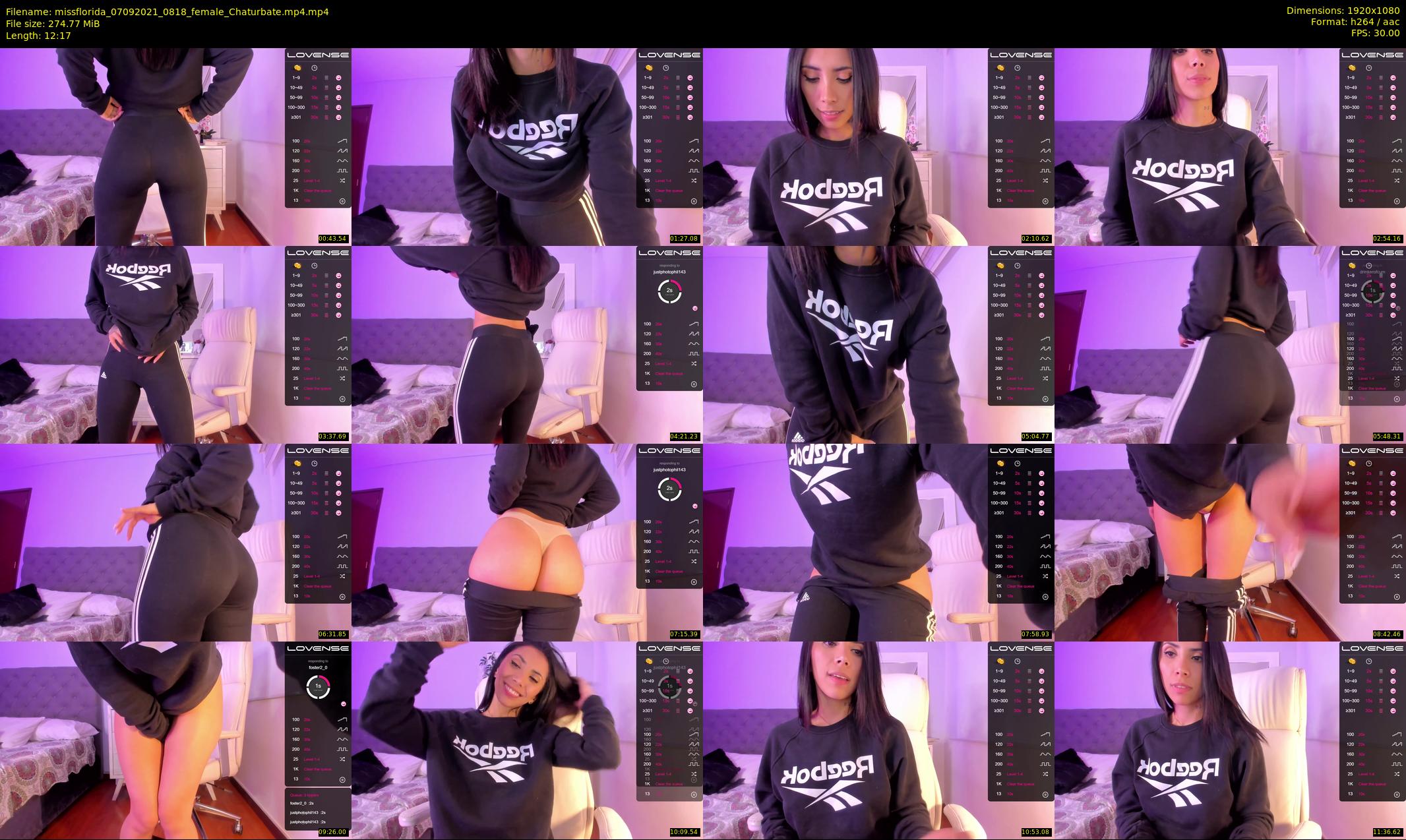missflorida — 13 minute Chaturbate female cam show recording, 1080p, Sep 7, 2021