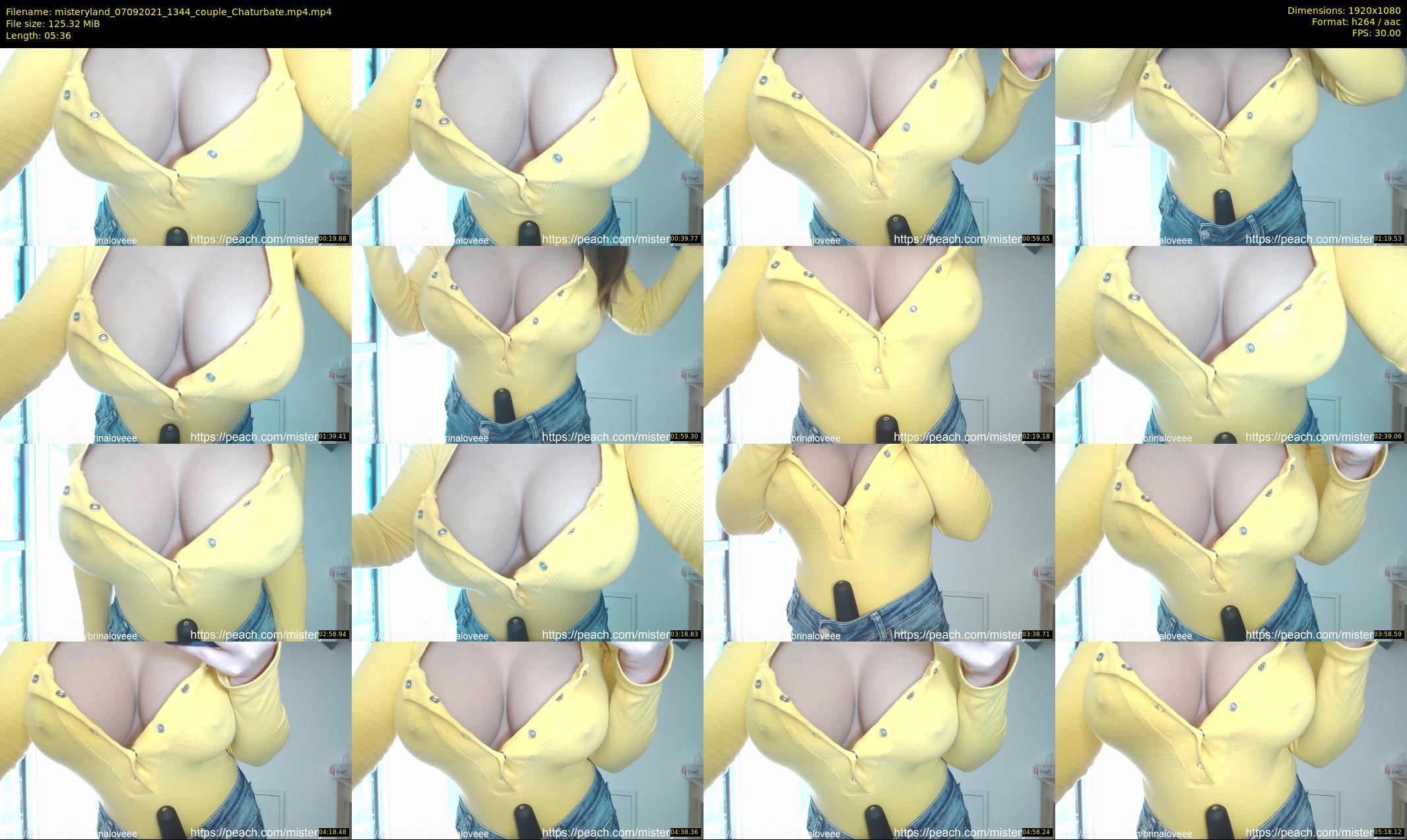 misteryland — 6 minute Chaturbate couple cam show recording, 1080p, Sep 7, 2021