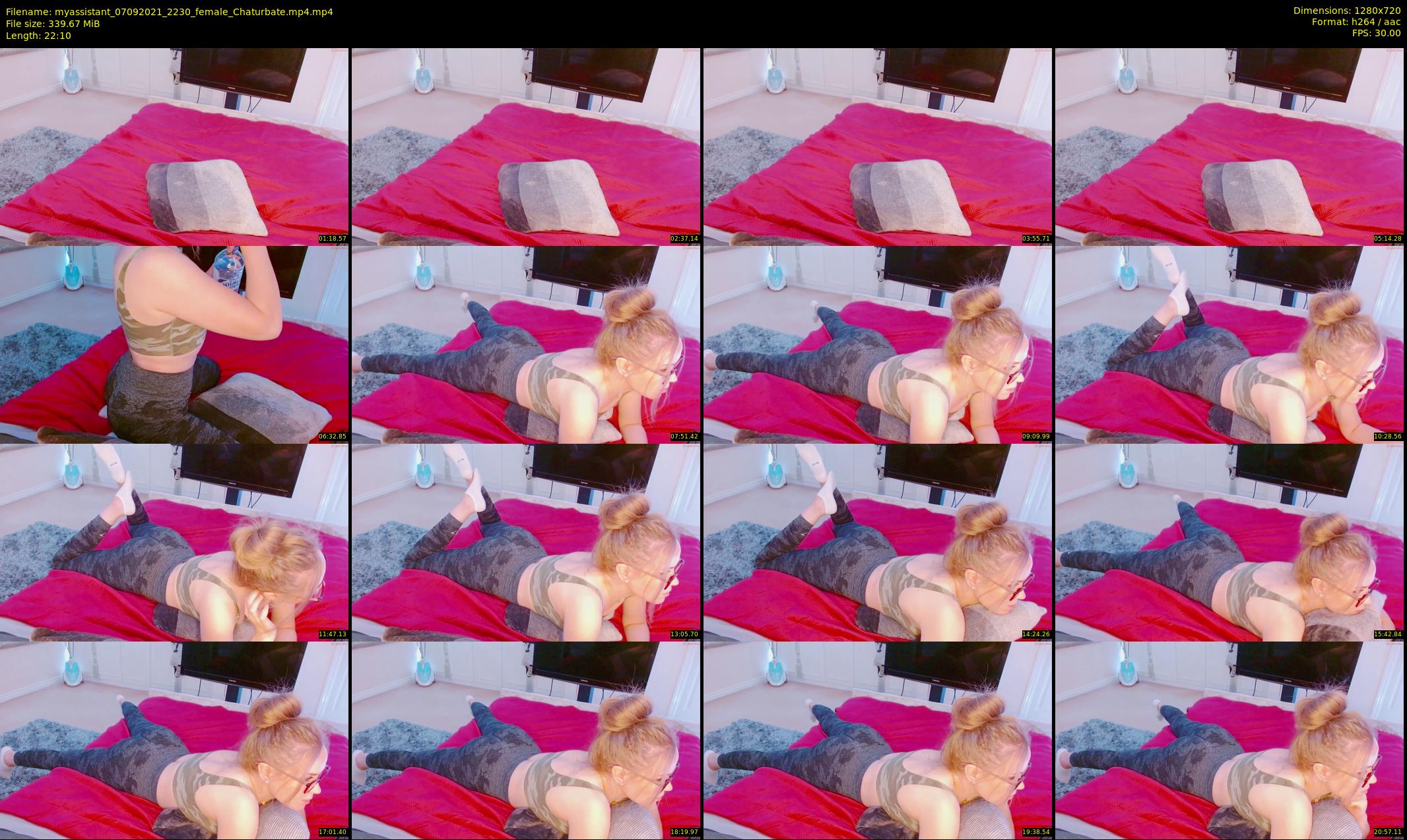 myassistant — 23 minute Chaturbate female cam show recording, 720p, Sep 7, 2021