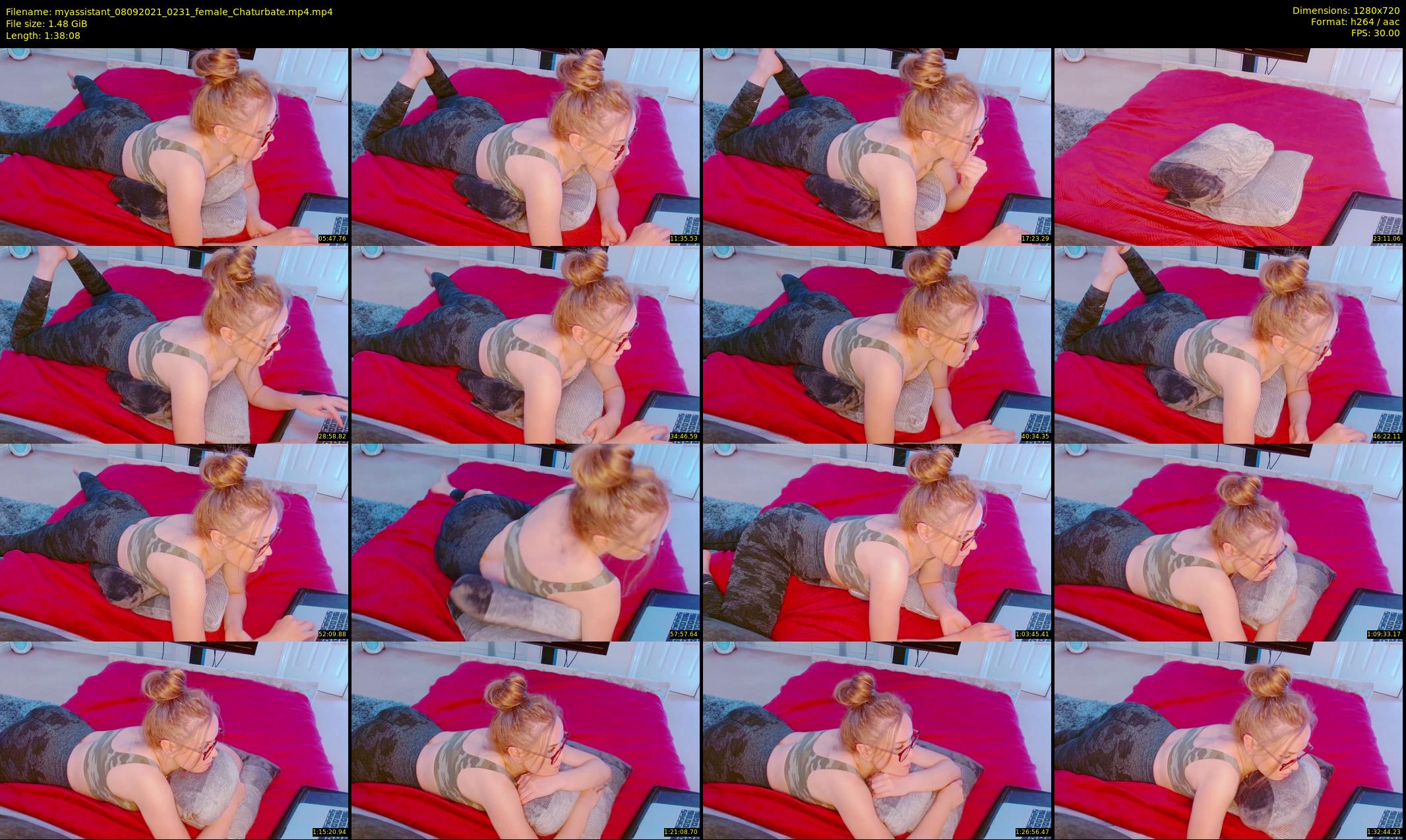 myassistant — 99 minute Chaturbate female cam show recording, 720p, Sep 8, 2021