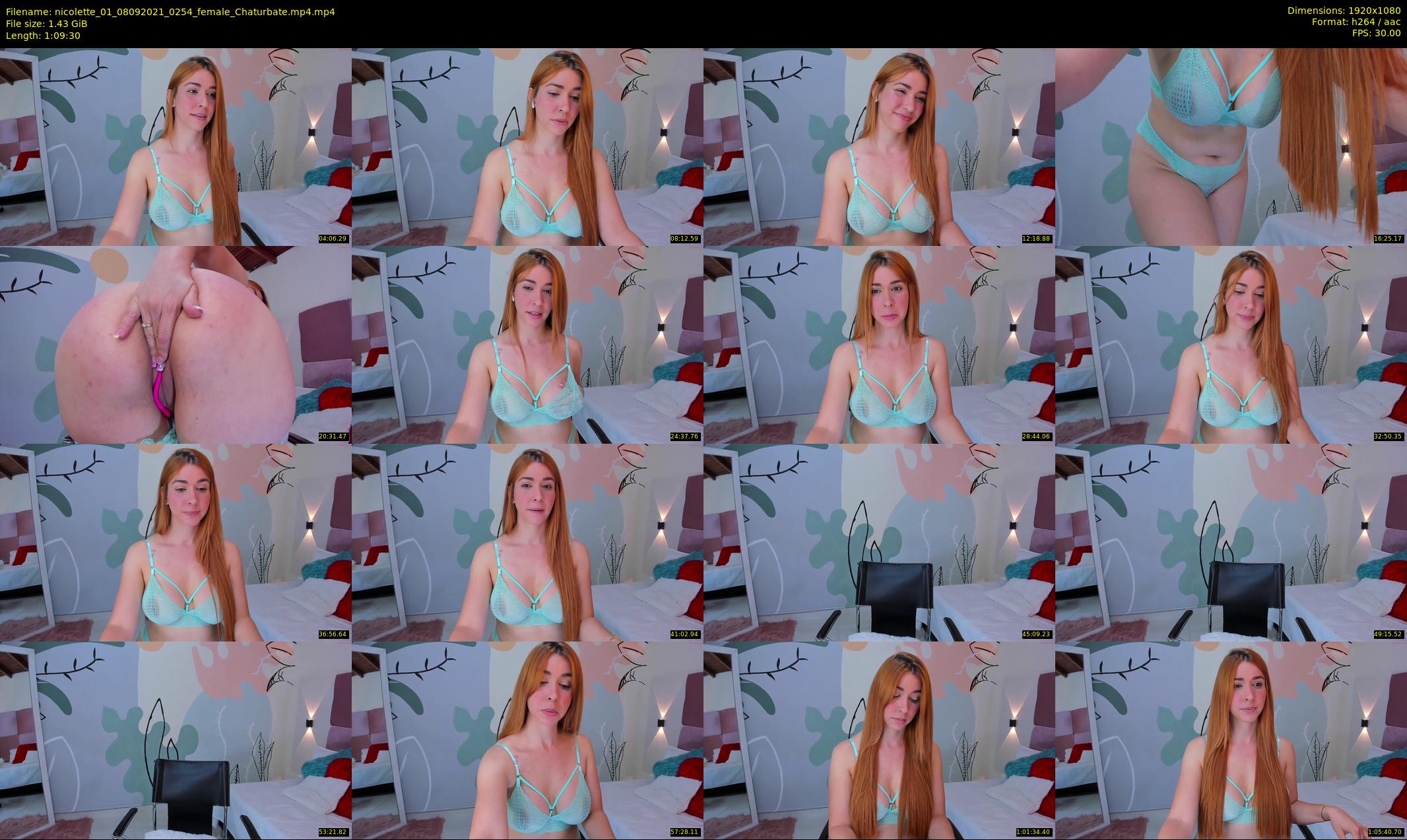 nicolette_01 — 70 minute Chaturbate female cam show recording, 1080p, Sep 8, 2021