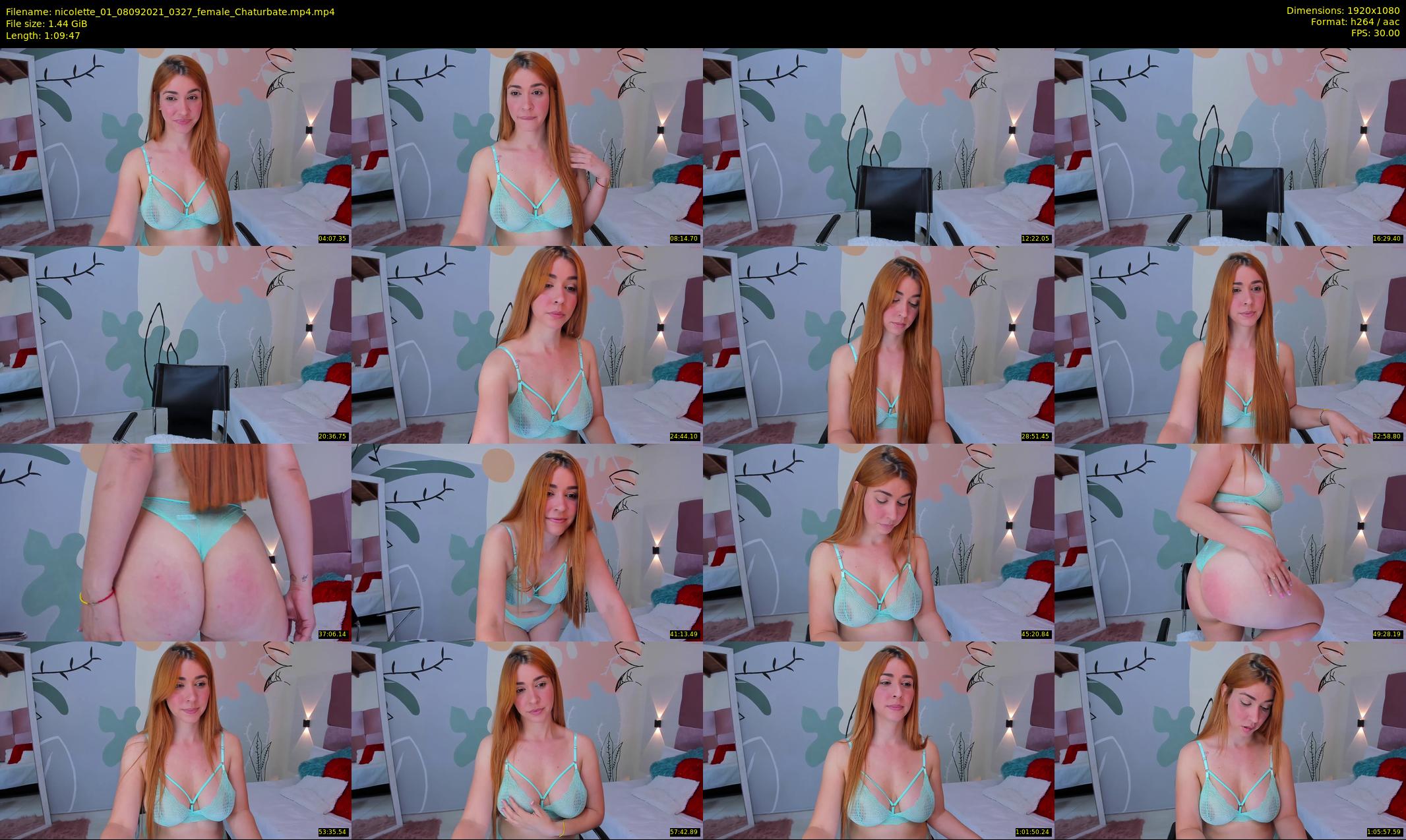 nicolette_01 — 70 minute Chaturbate female cam show recording, 1080p, Sep 8, 2021
