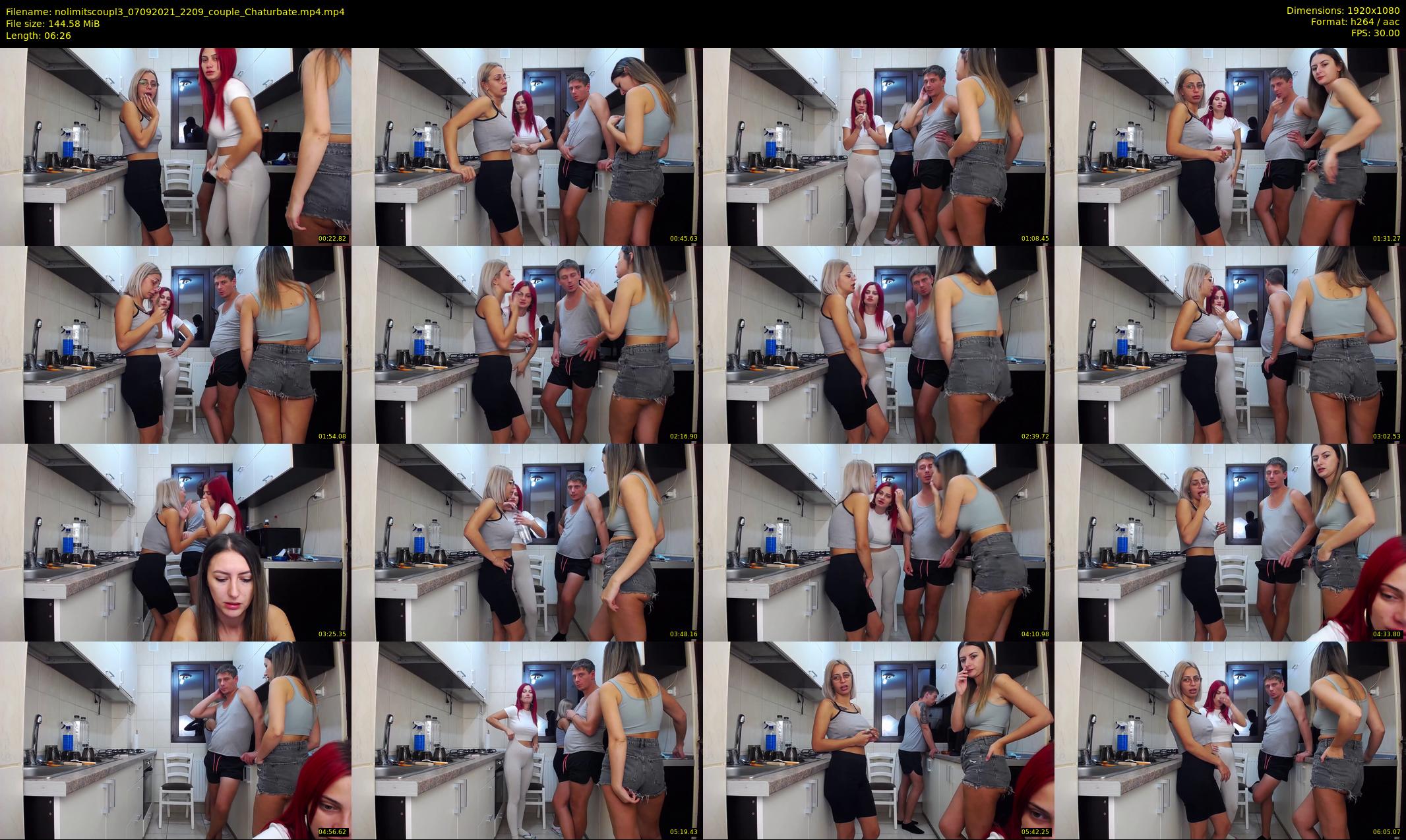 nolimitscoupl3 — 7 minute Chaturbate couple cam show recording, 1080p, Sep 7, 2021