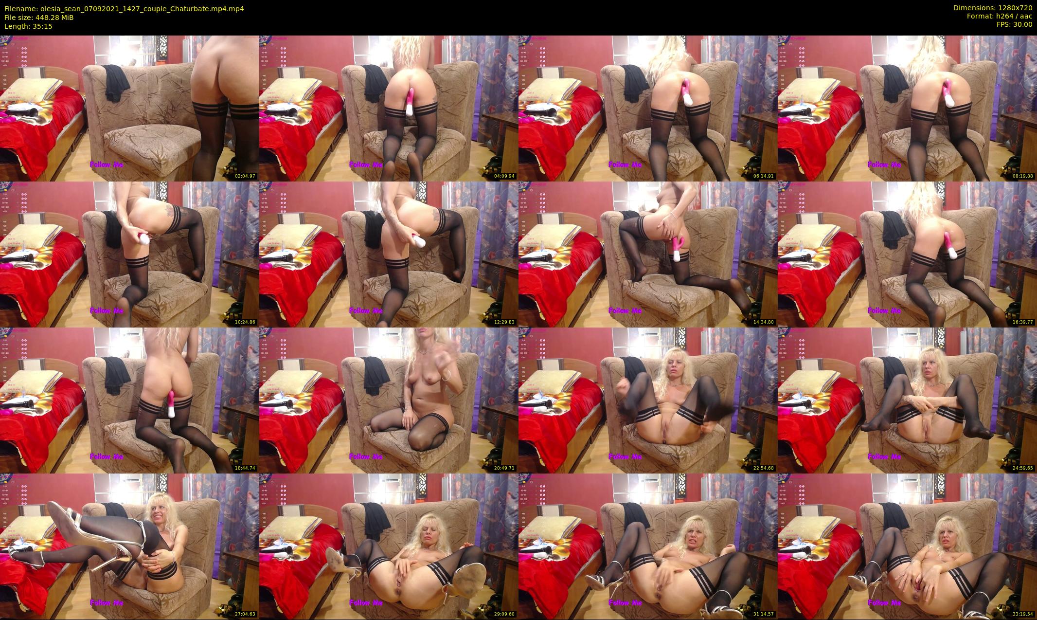 olesia_sean — 36 minute Chaturbate couple cam show recording, 720p, Sep 7, 2021