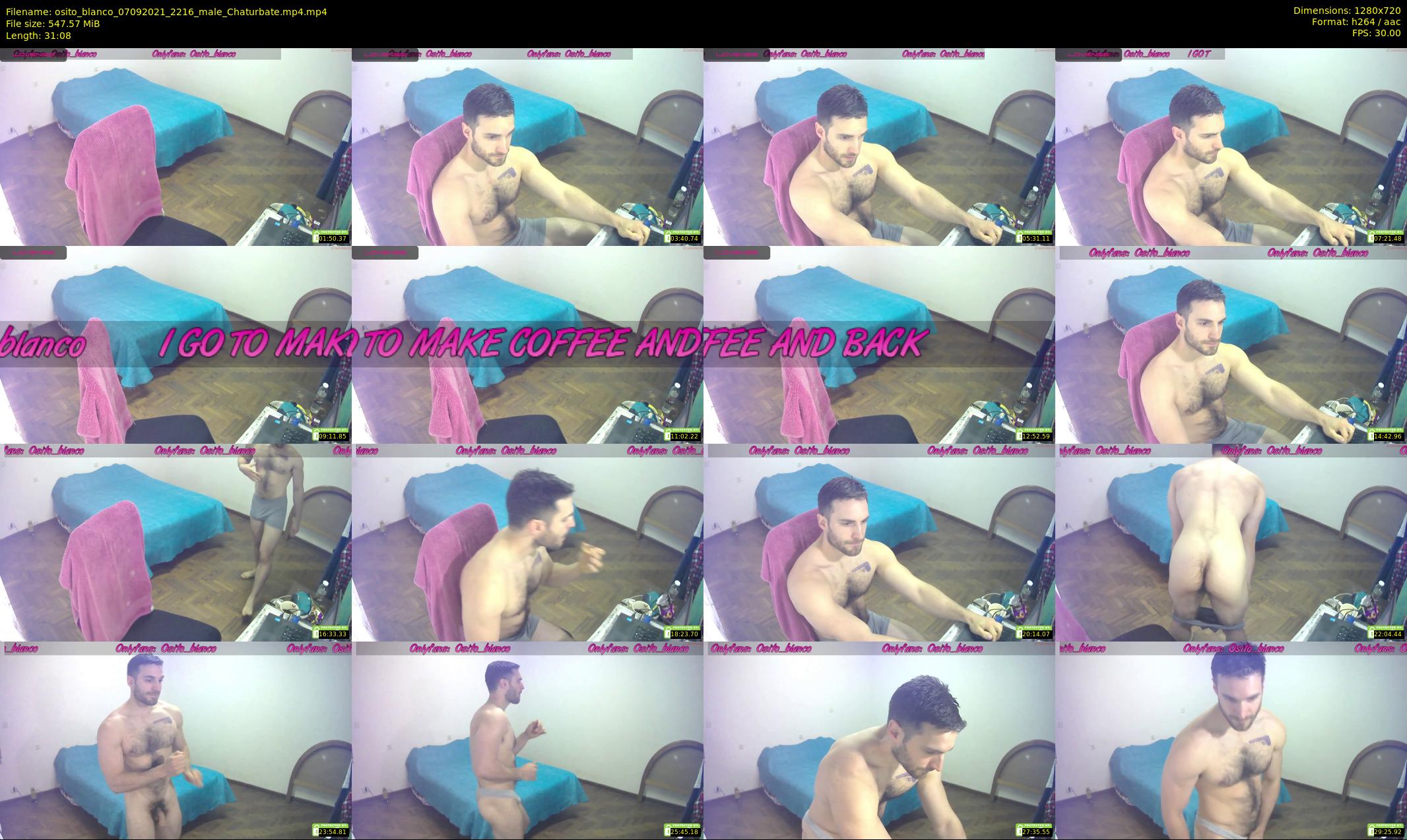 osito_blanco — 32 minute Chaturbate male cam show recording, 720p, Sep 7, 2021