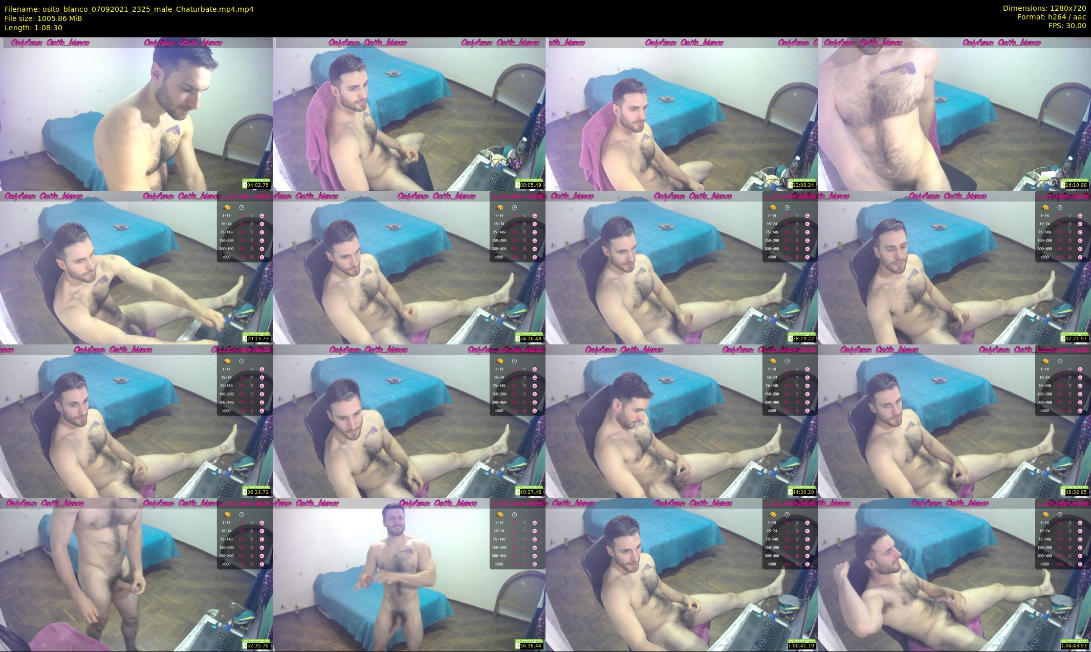 osito_blanco — 69 minute Chaturbate male cam show recording, 720p, Sep 7, 2021