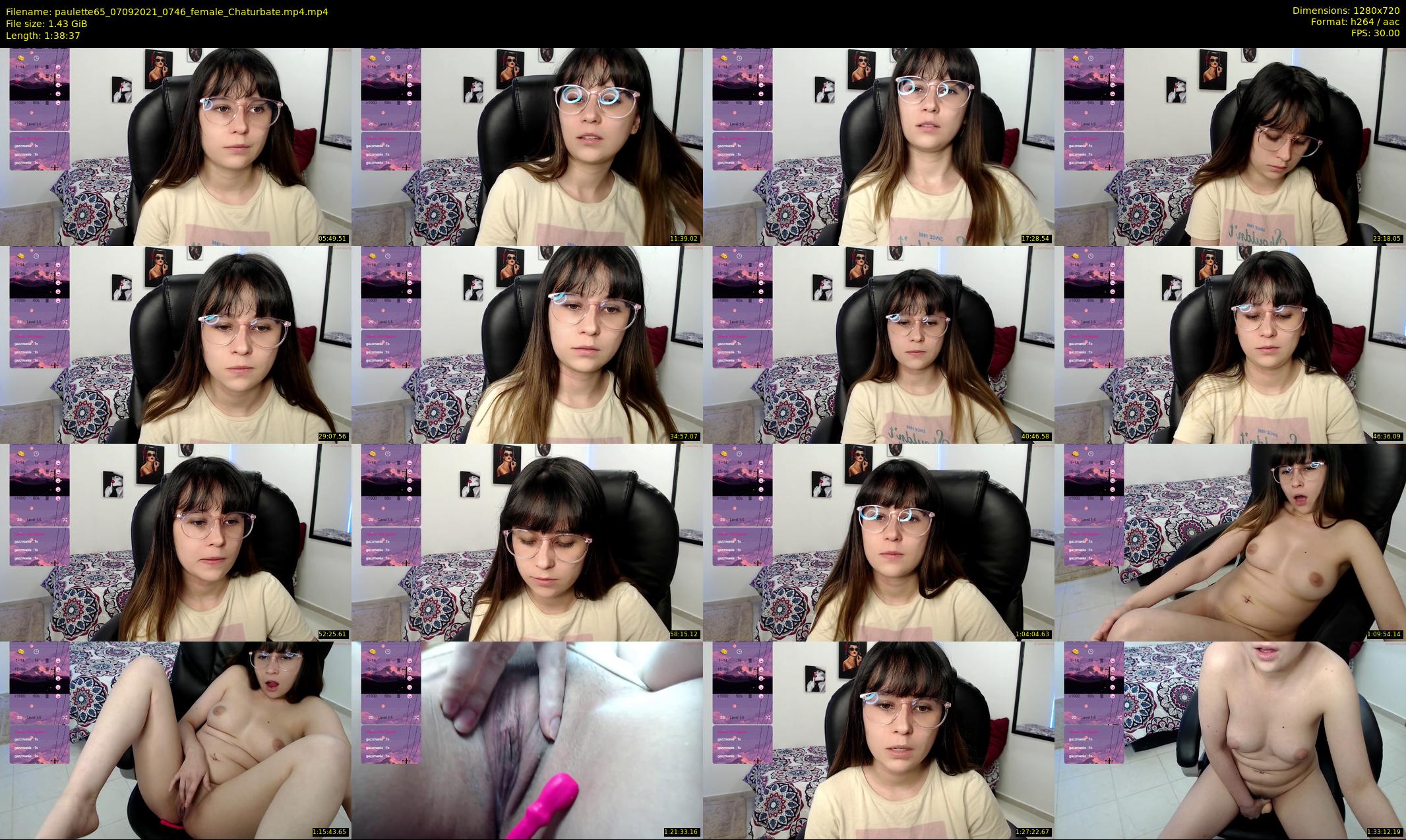 paulette65 — 99 minute Chaturbate female cam show recording, 720p, Sep 7, 2021