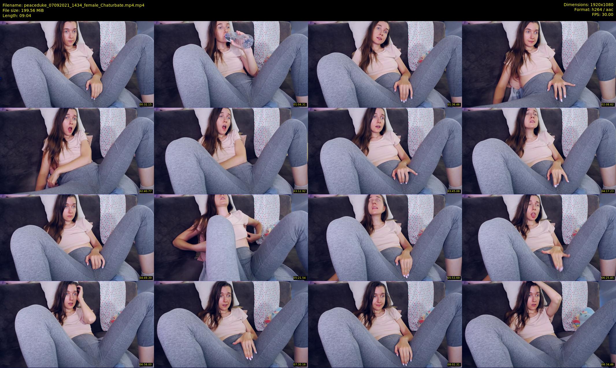 peaceduke — 10 minute Chaturbate female cam show recording, 1080p, Sep 7, 2021